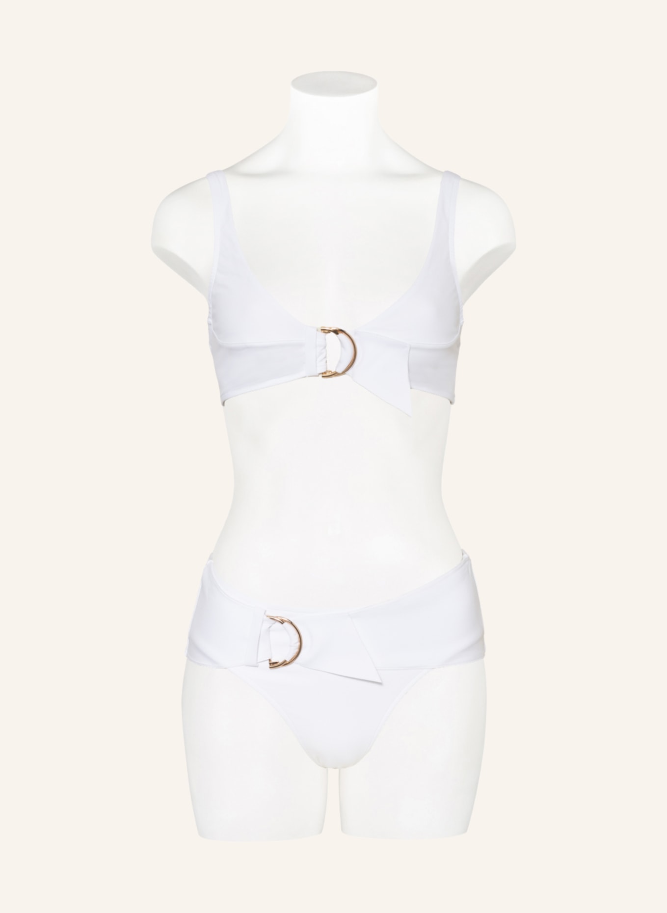 ANDRES SARDA Bralette bikini top MARYLIN , Color: WHITE (Image 2)