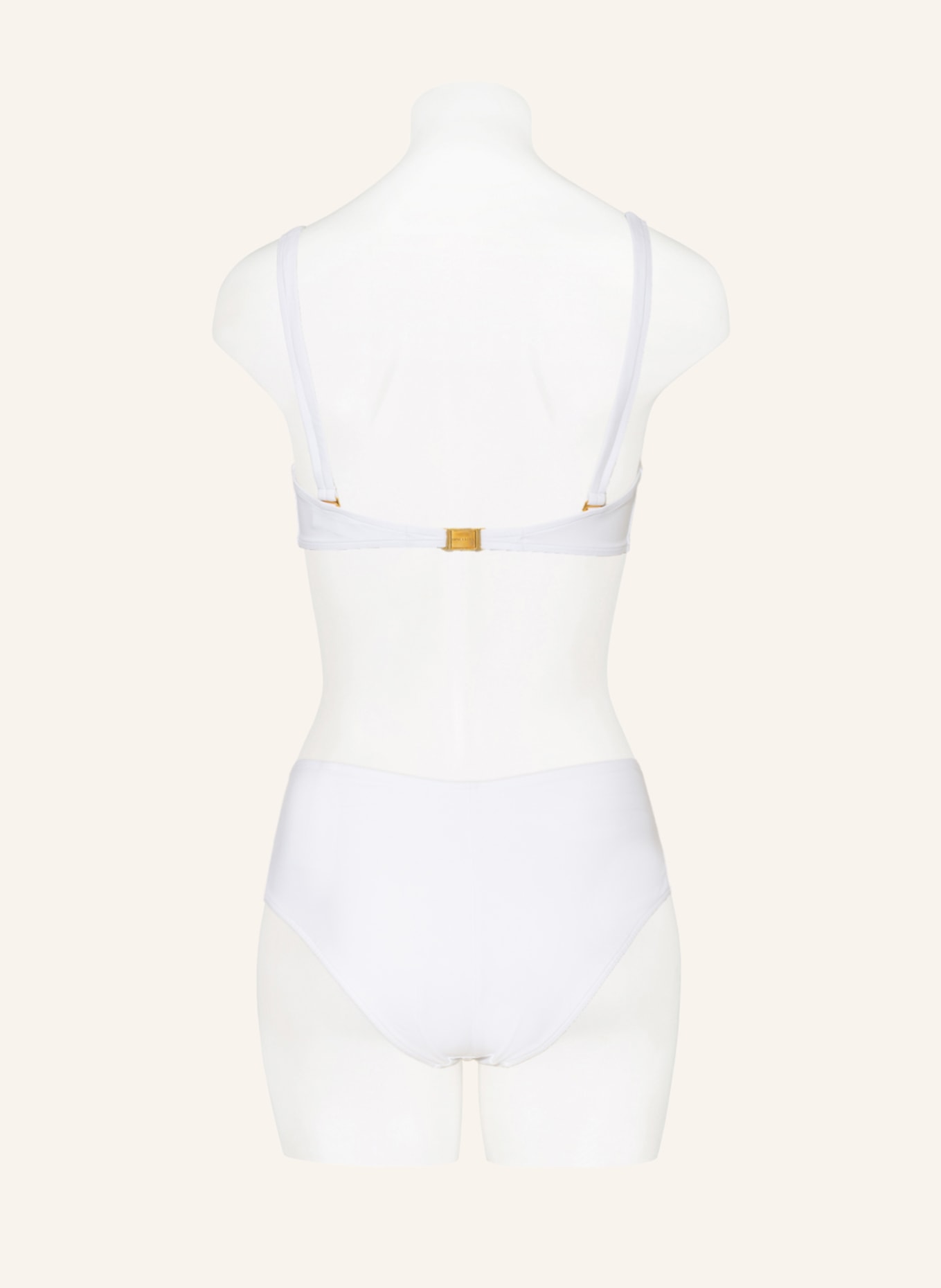 ANDRES SARDA Bralette bikini top MARYLIN , Color: WHITE (Image 3)