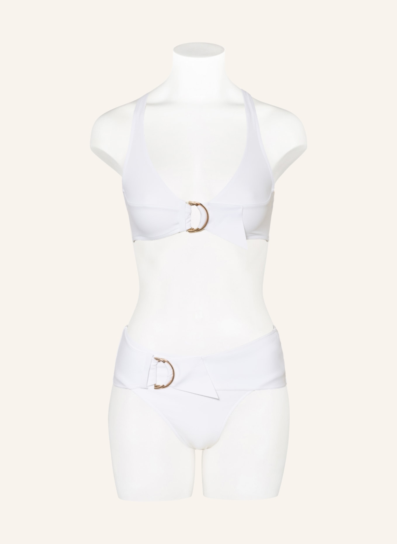 ANDRES SARDA Bralette bikini top MARYLIN , Color: WHITE (Image 4)