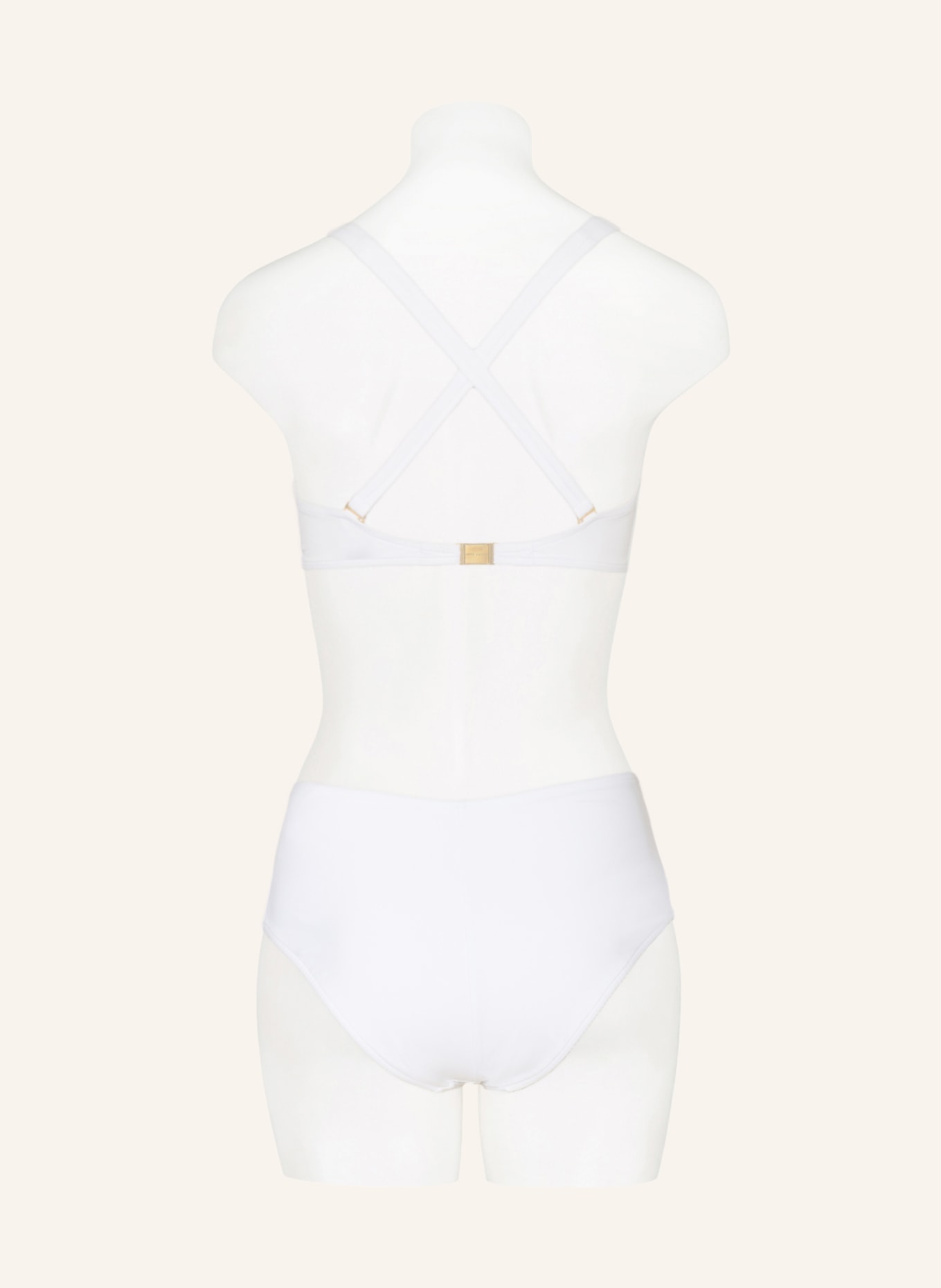 ANDRES SARDA Bralette bikini top MARYLIN , Color: WHITE (Image 5)