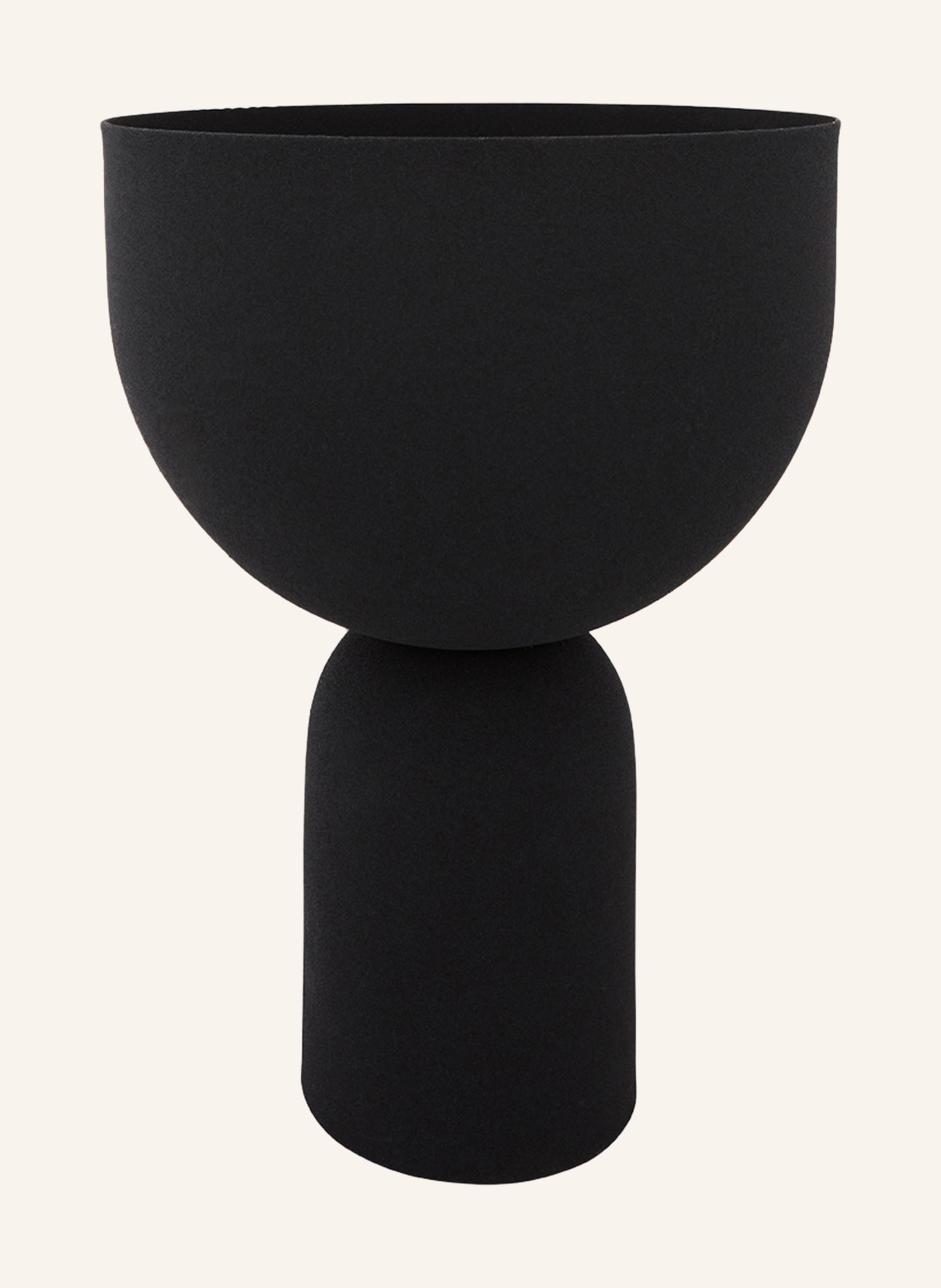 AYTM Flower pot TORUS, Color: BLACK (Image 1)