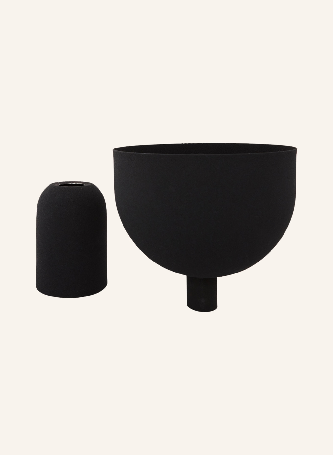 AYTM Flower pot TORUS, Color: BLACK (Image 2)