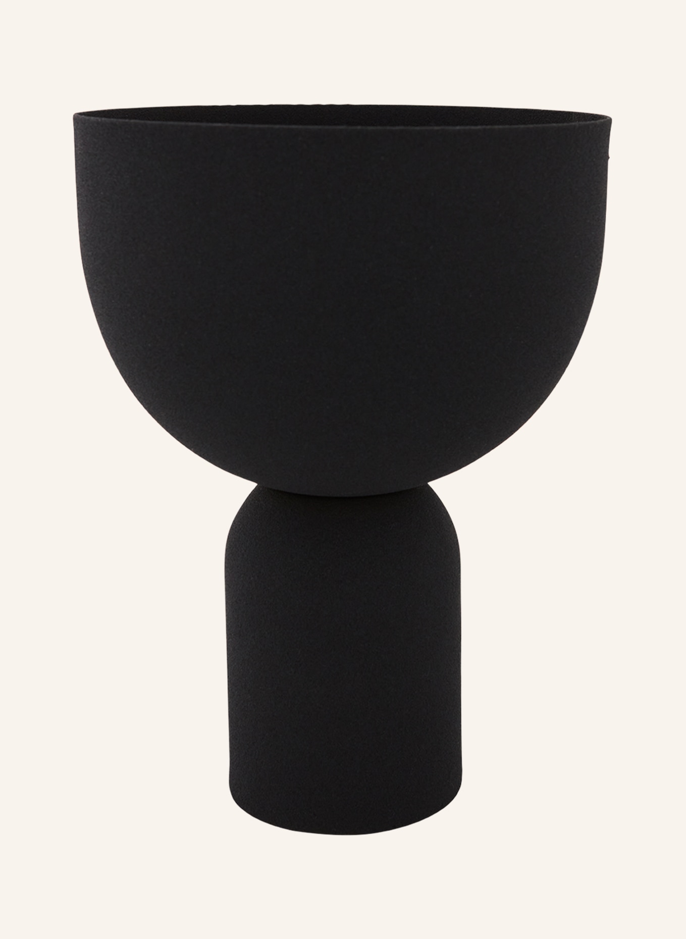 AYTM Flower pot TORUS, Color: BLACK (Image 1)