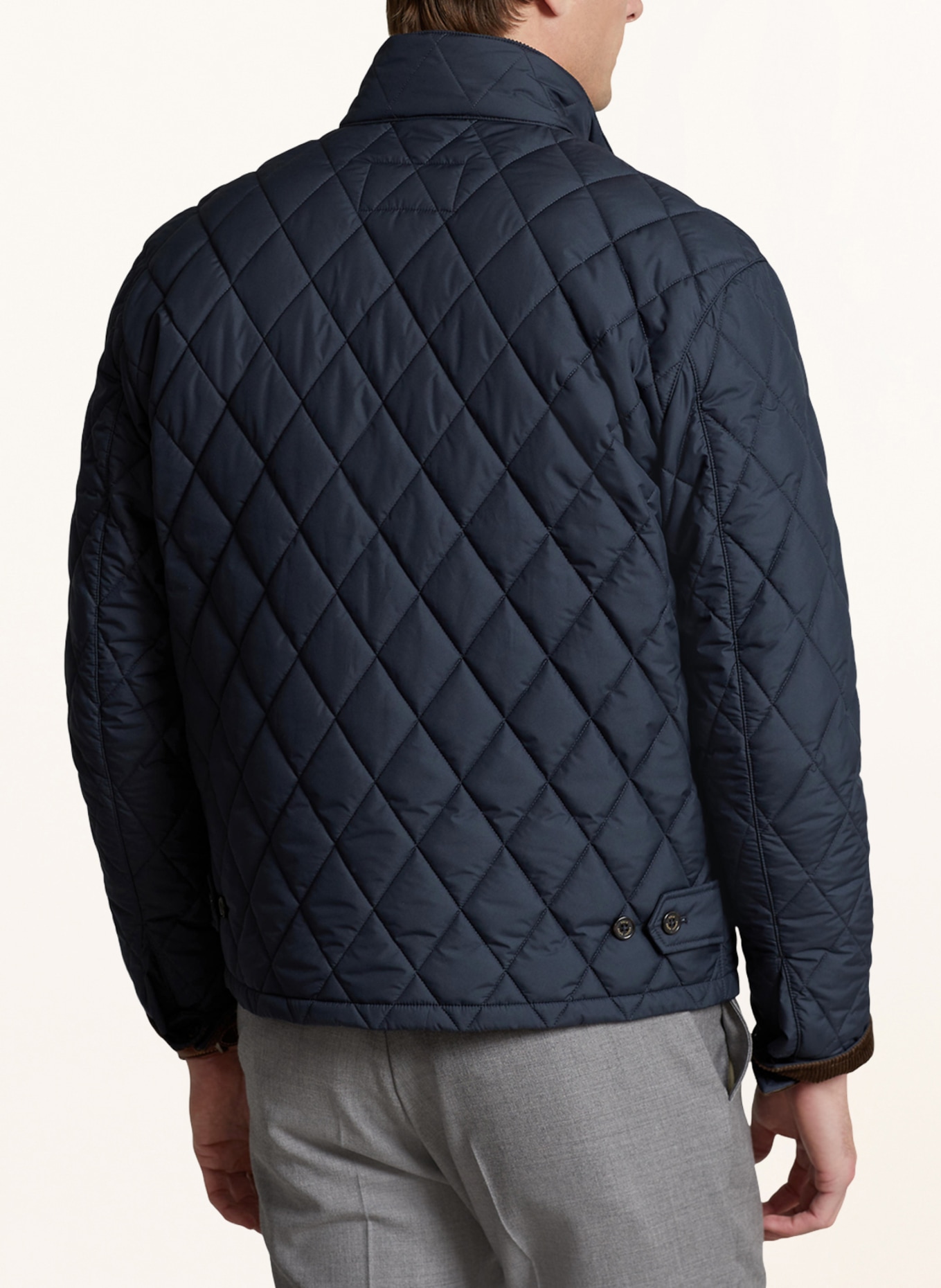 POLO RALPH LAUREN Quilted jacket , Color: DARK BLUE (Image 3)