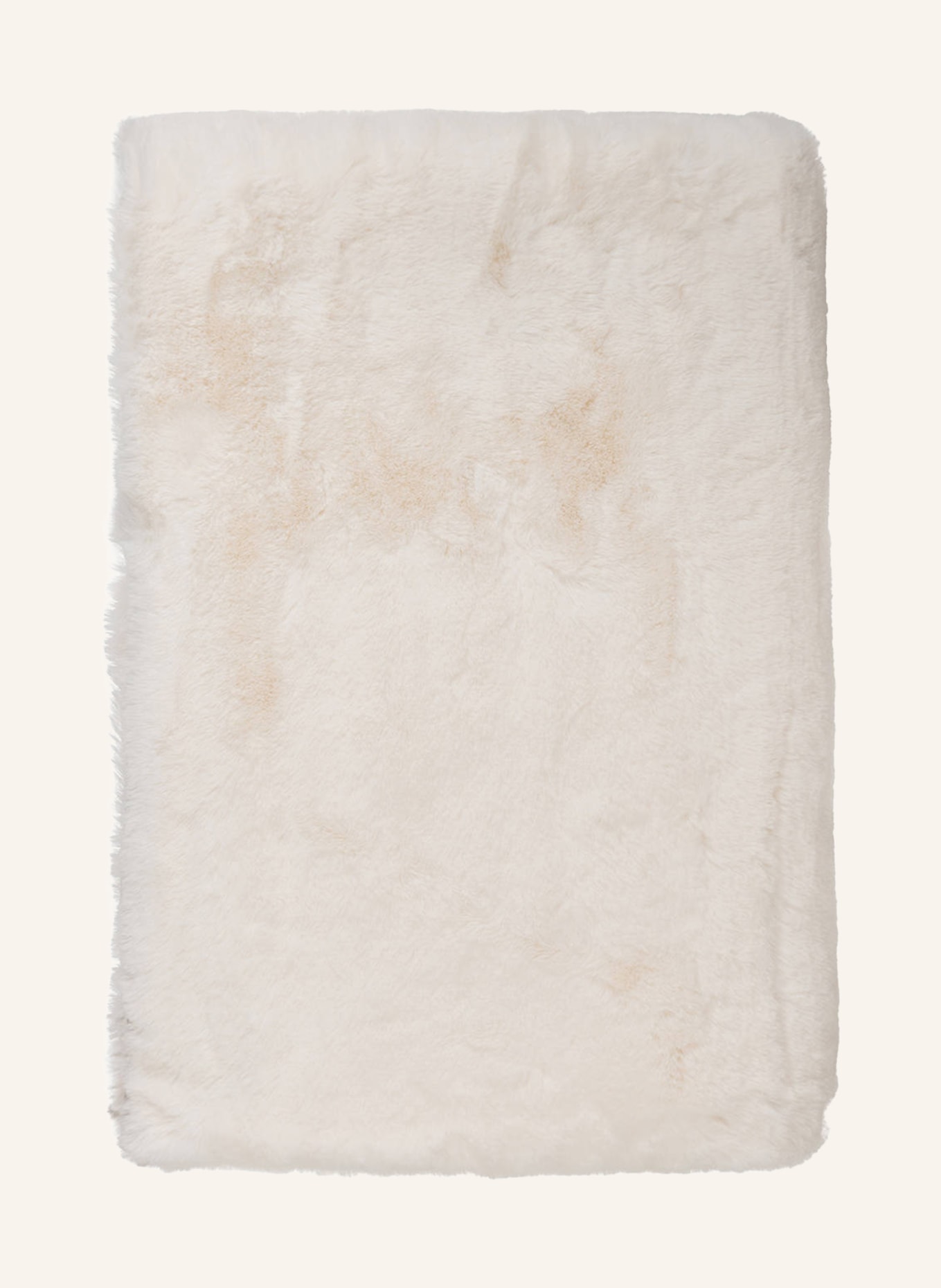 JOOP! Plaid J!SMOOTH aus Kunstpelz: WEISS