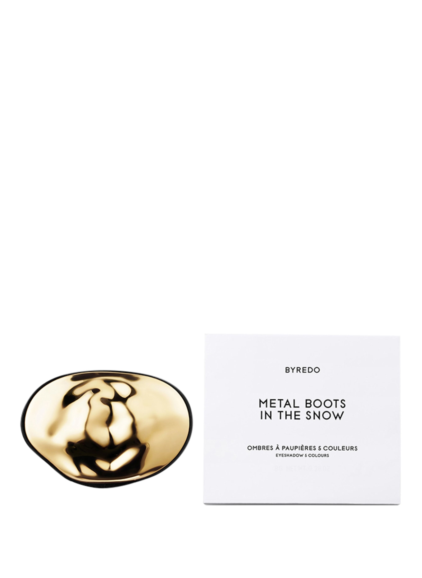 BYREDO Ombre à paupières 5 couleurs: METAL BOOTS IN THE SNOW