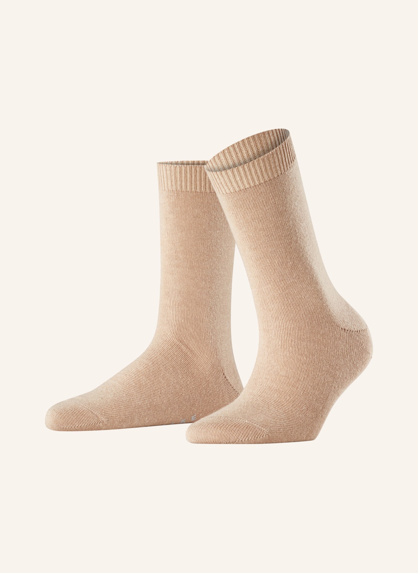 FALKE Socken COSY WOOL mit Merinowolle , Farbe: 4220 CAMEL (Bild 1)