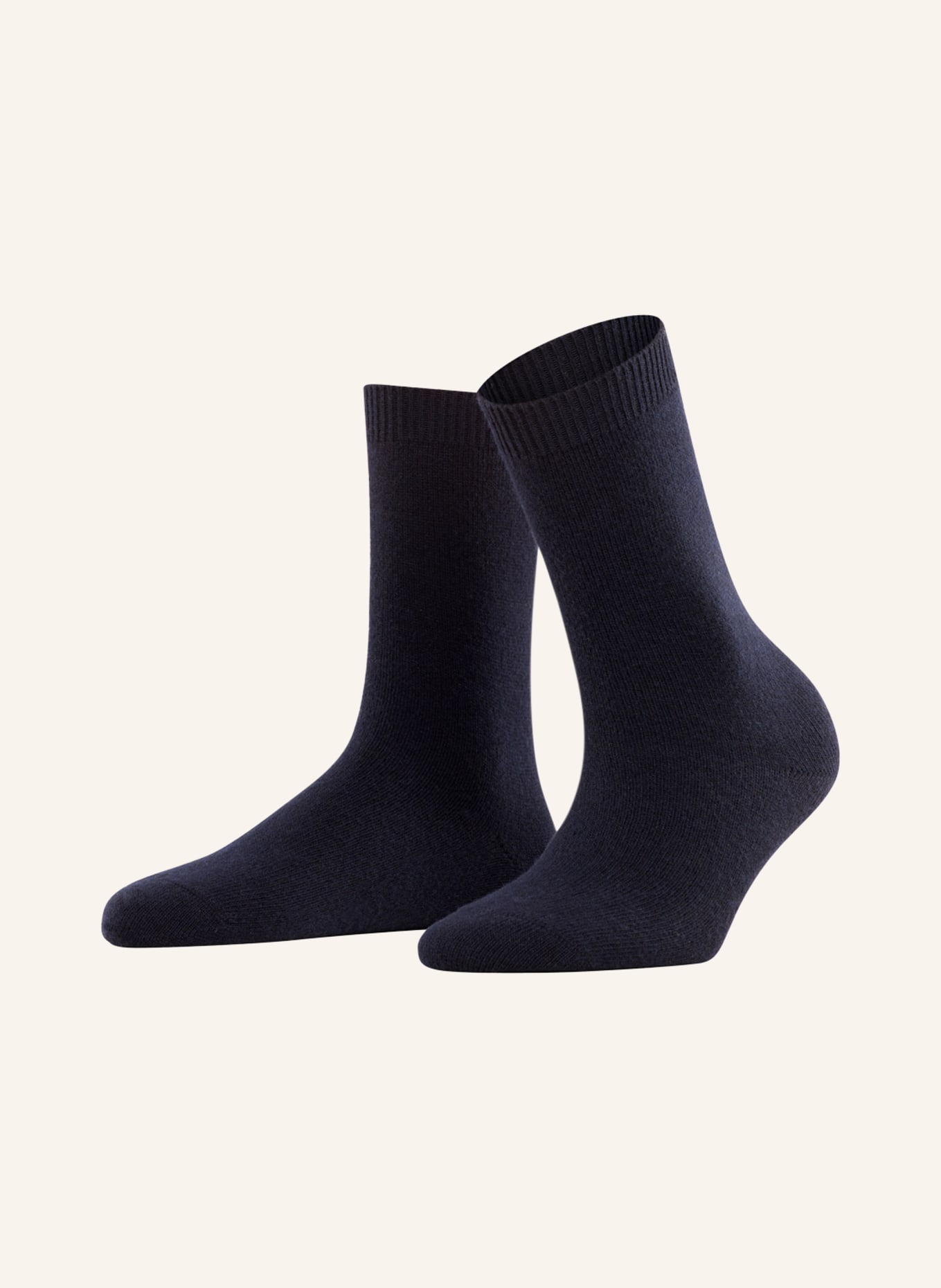 FALKE Socken COSY WOOL mit Merinowolle , Farbe: 6379 DARK NAVY (Bild 1)