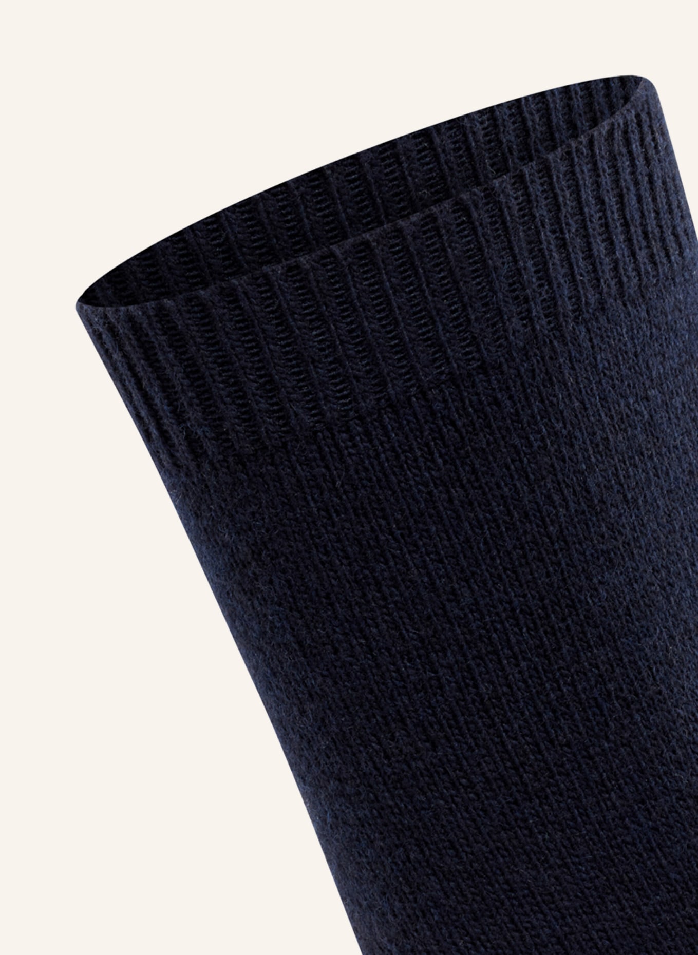 FALKE Socken COSY WOOL mit Merinowolle , Farbe: 6379 DARK NAVY (Bild 3)