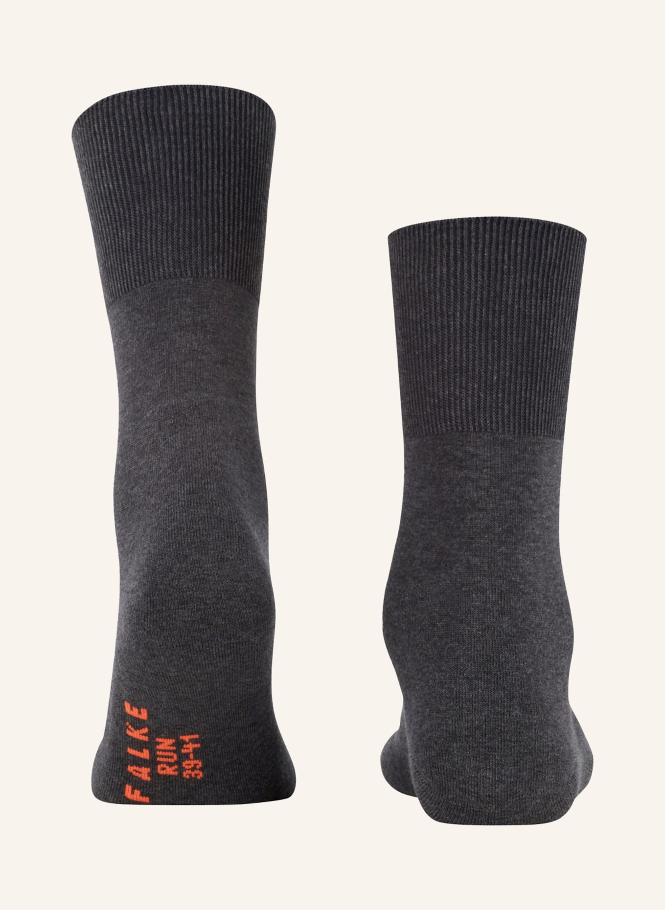 FALKE Socken RUN ERGO, Farbe: 3970 DARK GREY (Bild 2)