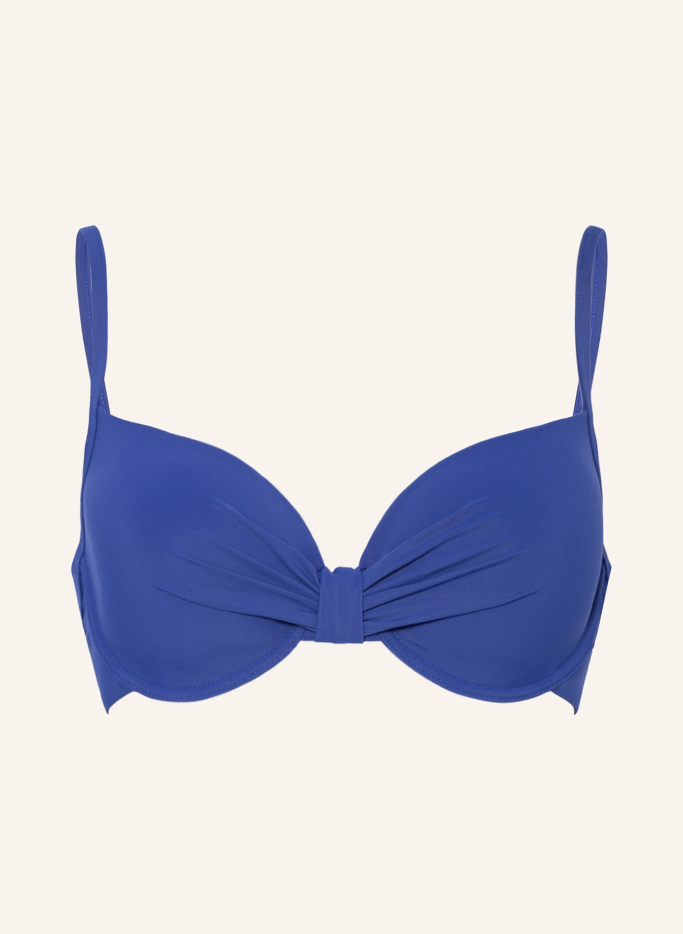 MARYAN MEHLHORN Bügel-Bikini-Top SOLIDS, Farbe: BLAU (Bild 1)