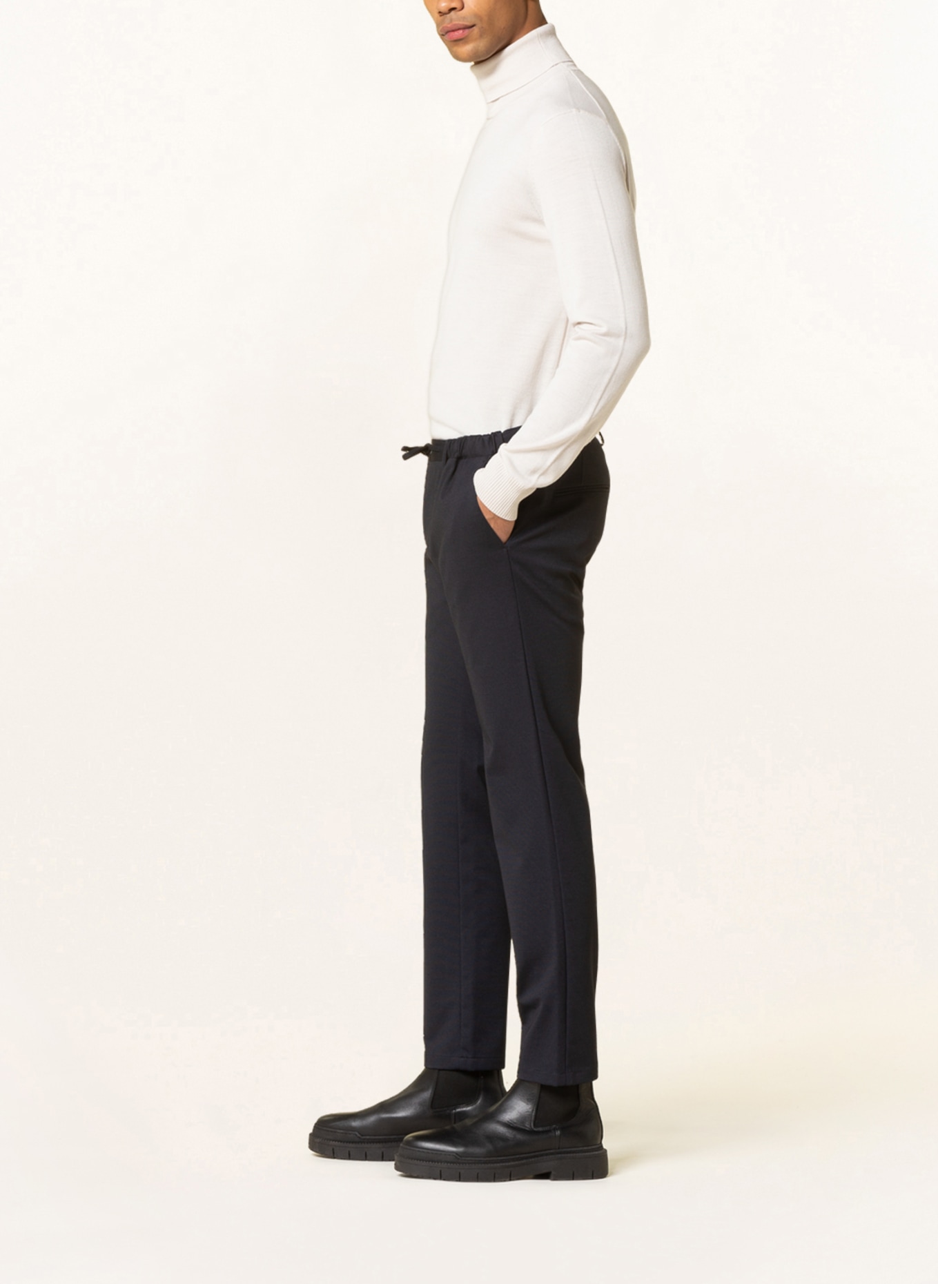 PAUL Oblekové kalhoty Slim Fit, Barva: TMAVĚ MODRÁ (Obrázek 6)