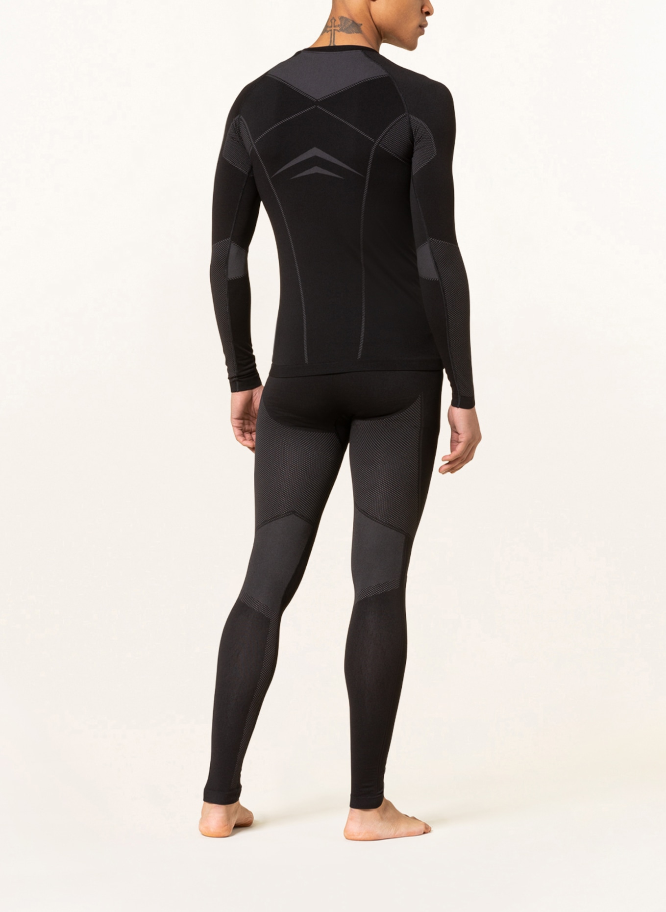 odlo Functional underwear set PERFORMANCE EVOLUTION WARM , Color: BLACK/ DARK GRAY (Image 3)