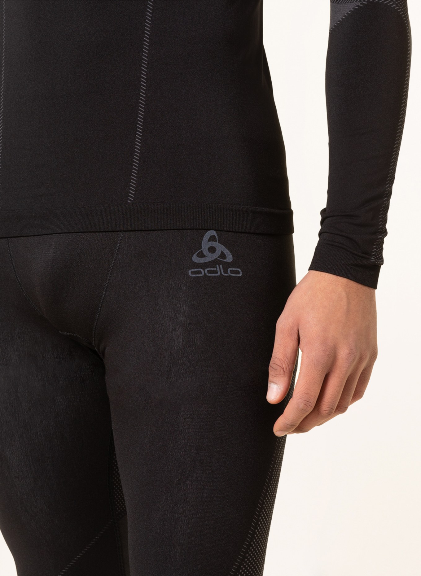 odlo Functional underwear set PERFORMANCE EVOLUTION WARM , Color: BLACK/ DARK GRAY (Image 5)