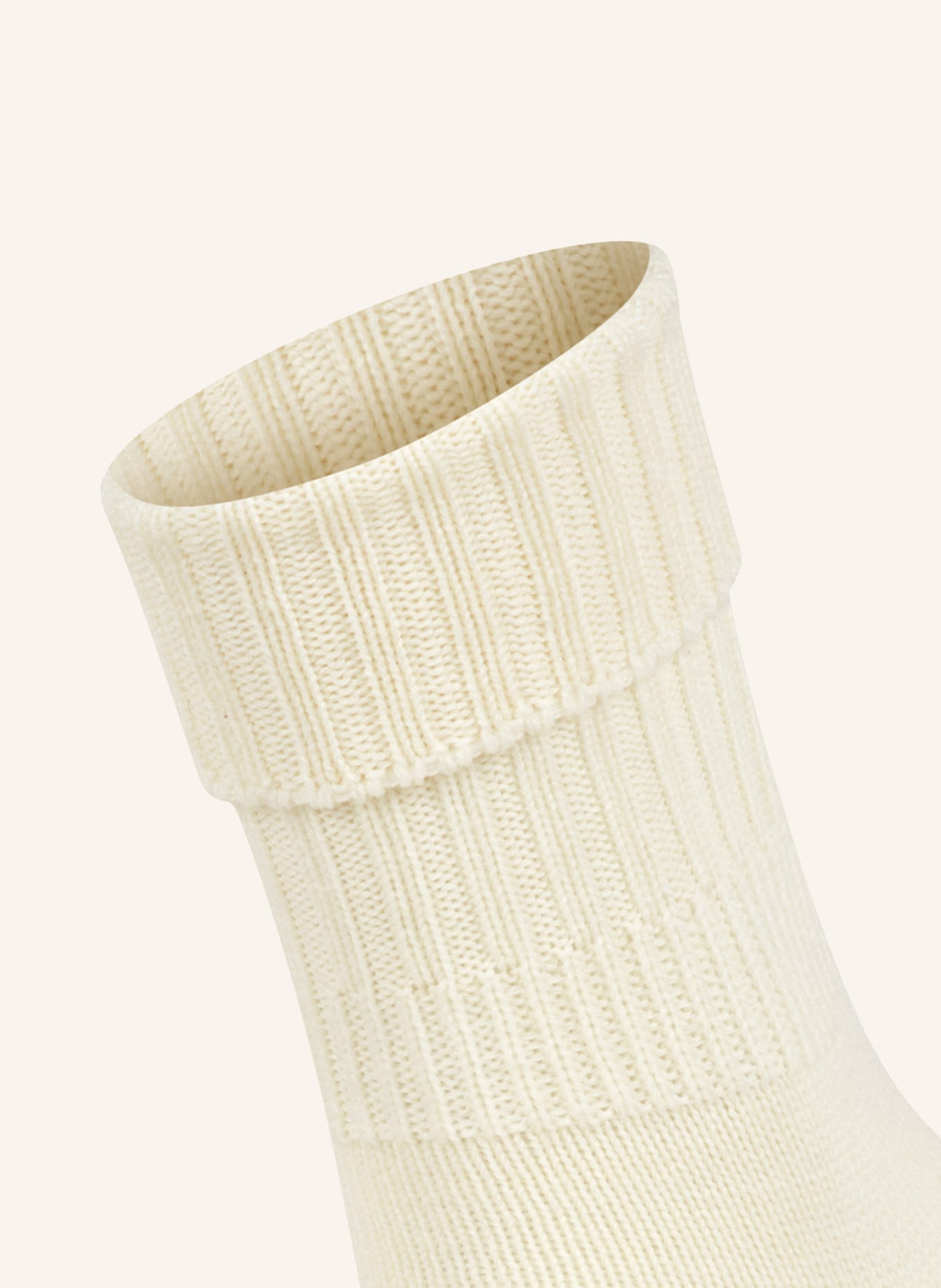 FALKE Socken STRIGGINGS, Farbe: 2069 WOOLWHITE (Bild 3)