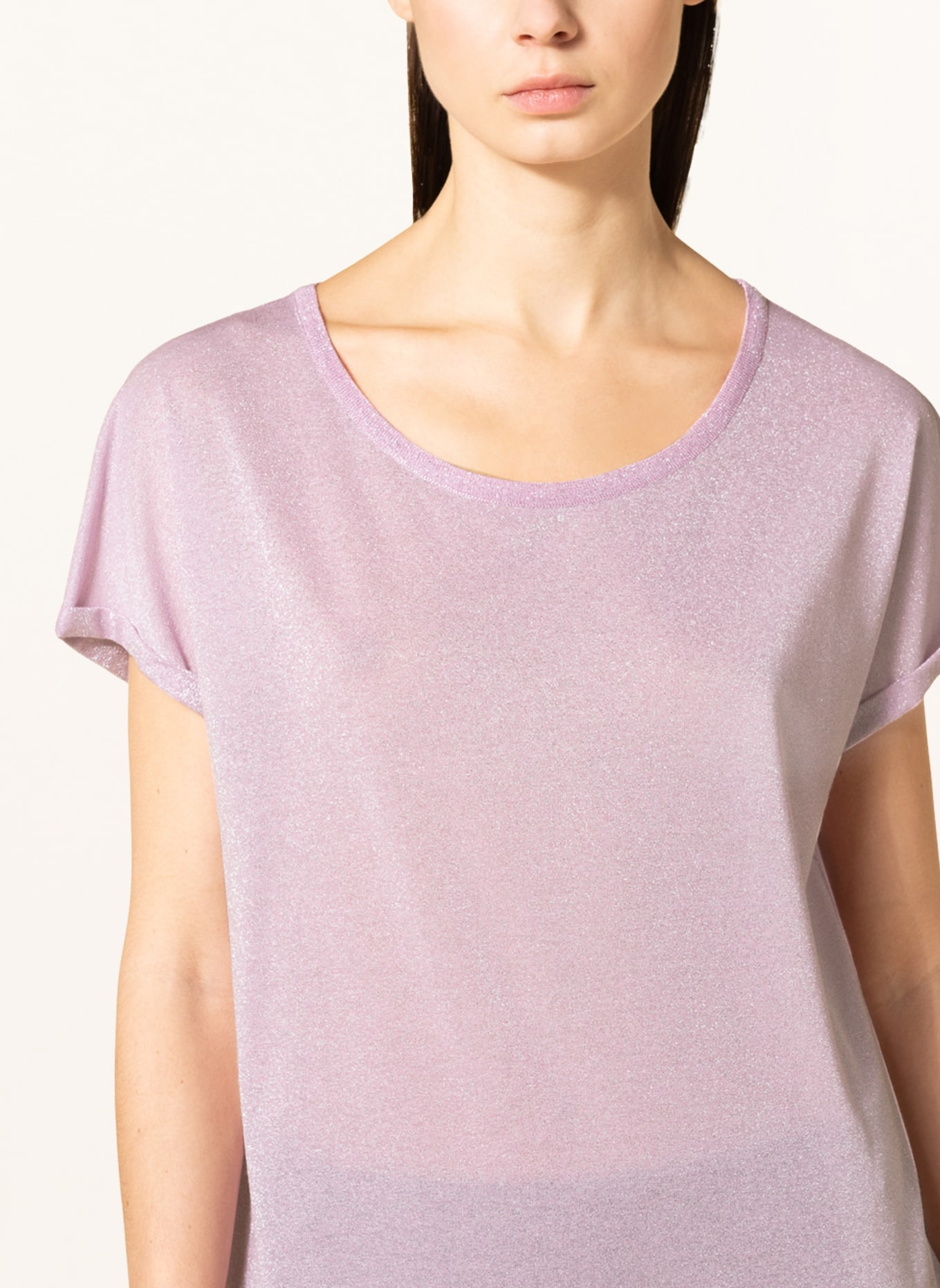 MOS MOSH T-shirt, Color: LIGHT PURPLE (Image 4)