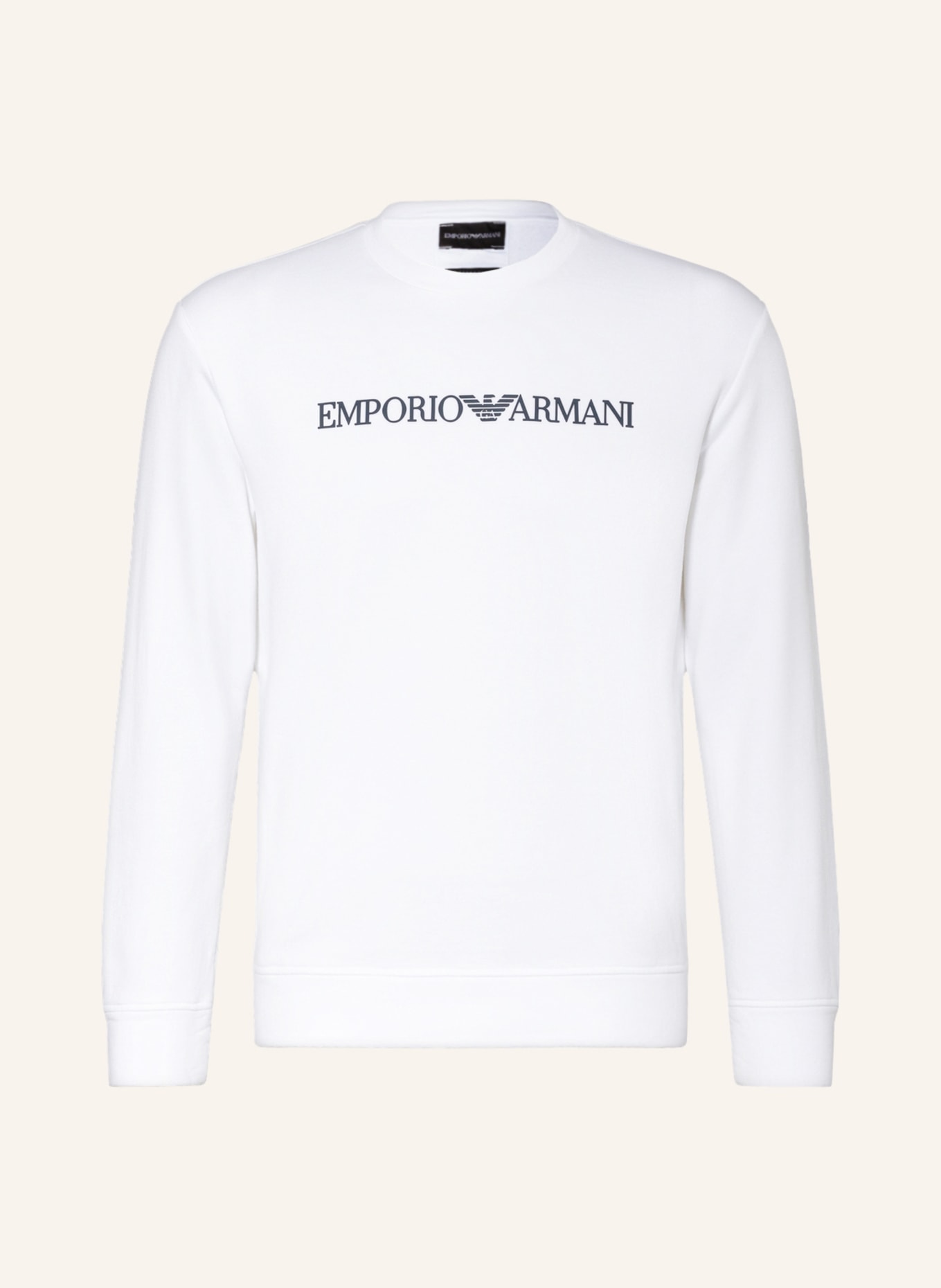 EMPORIO ARMANI Sweatshirt in white