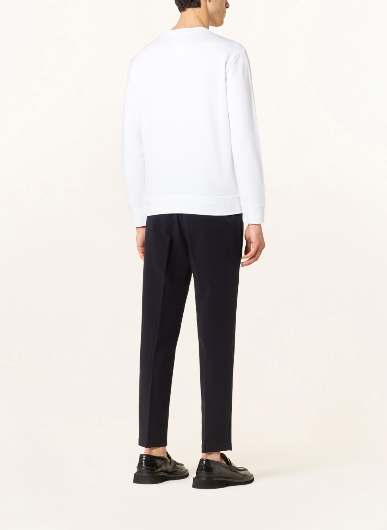 EMPORIO ARMANI Sweatshirt: WEISS