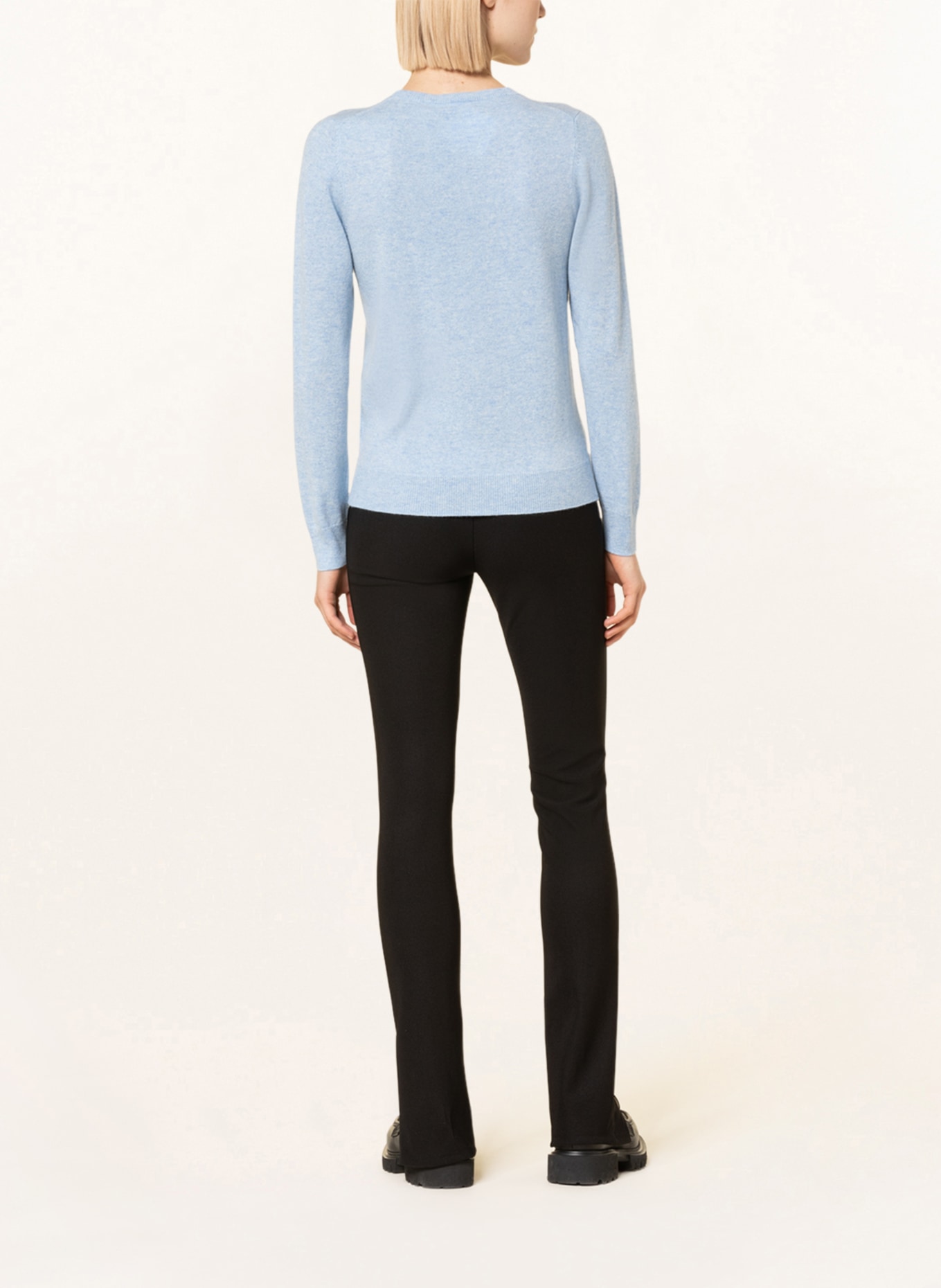 REPEAT Cashmere sweater, Color: LIGHT BLUE (Image 3)