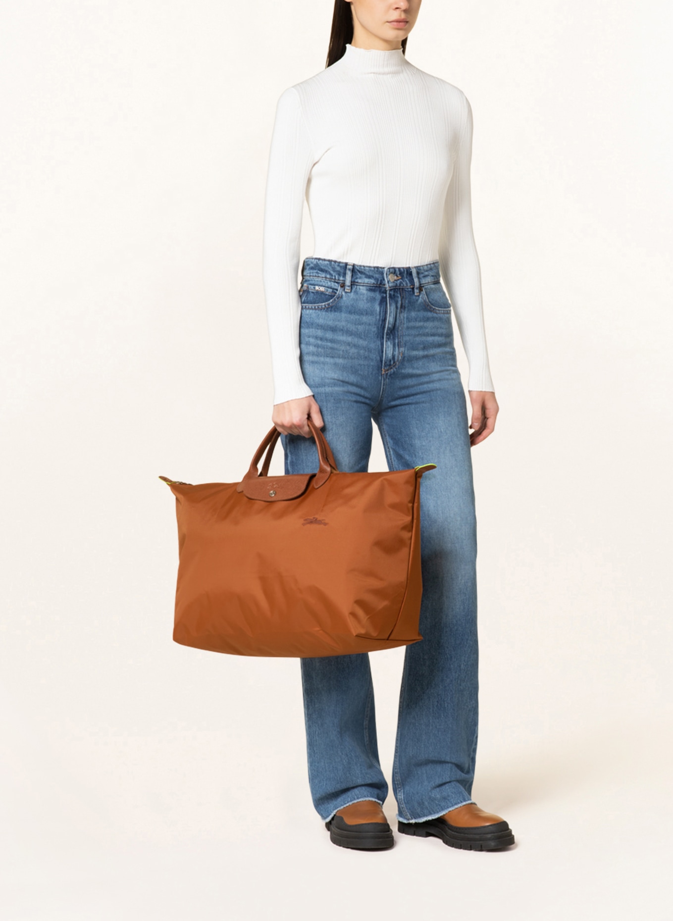 LONGCHAMP Shopper LE PLIAGE LARGE: BRAUN