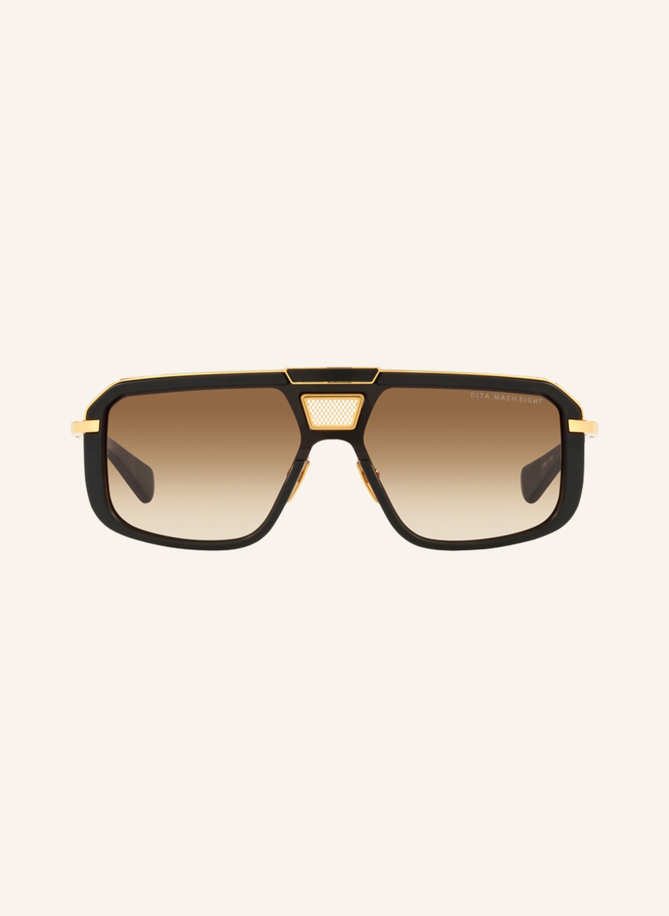 DITA Sunglasses MACH EIGHT, Color: 1220D4 - BLACK MATTE/LIGHT BROWN GRADIENT (Image 2)