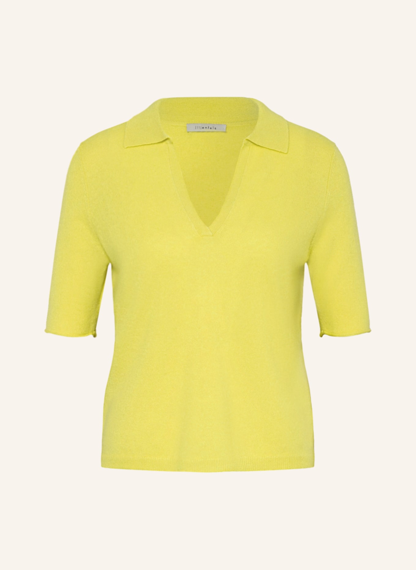lilienfels Cashmere-Pullover, Farbe: GELB (Bild 1)