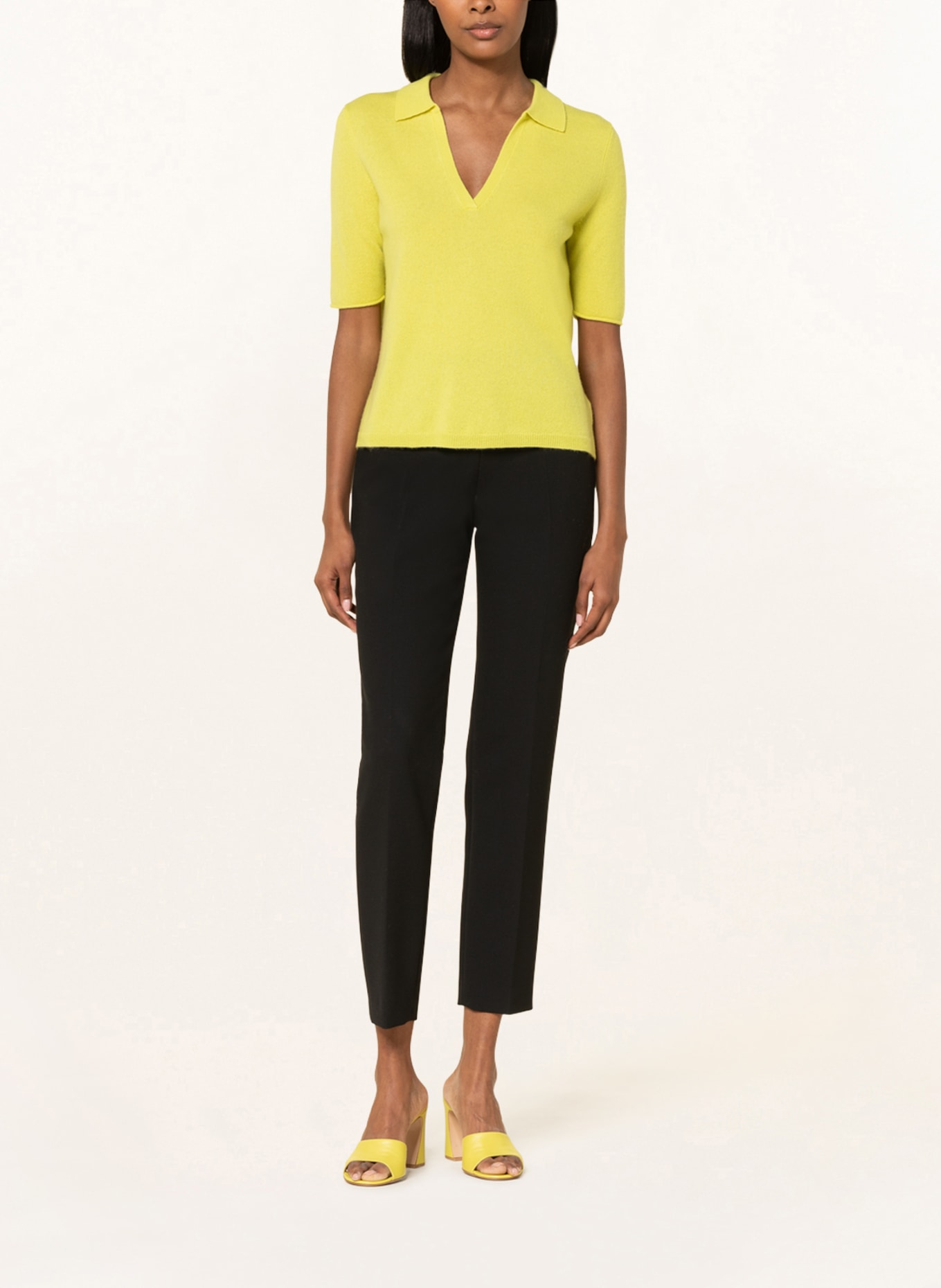 lilienfels Cashmere sweater, Color: YELLOW (Image 2)