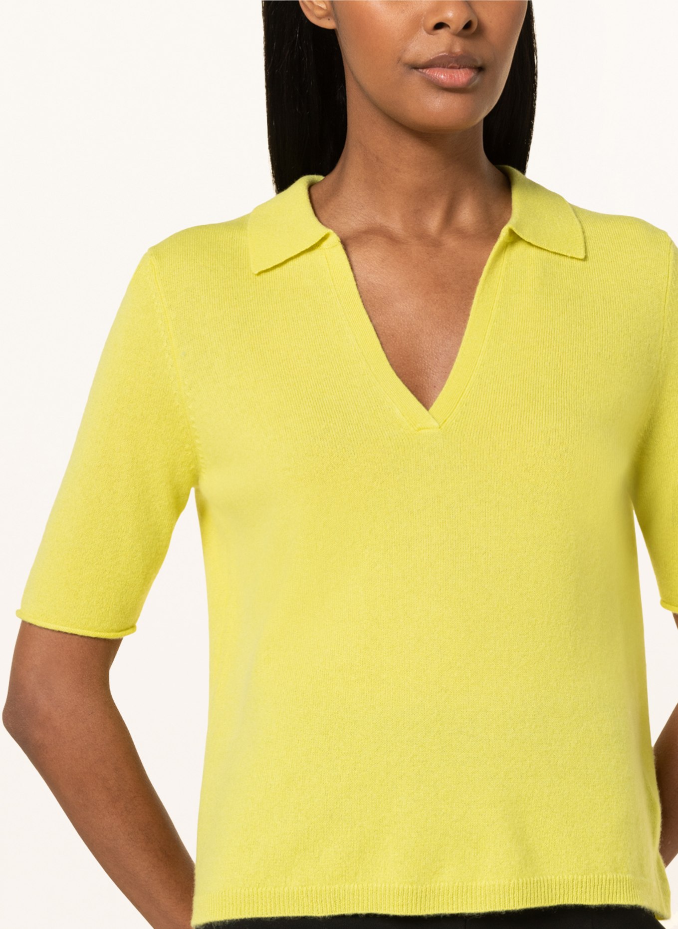lilienfels Cashmere-Pullover, Farbe: GELB (Bild 4)