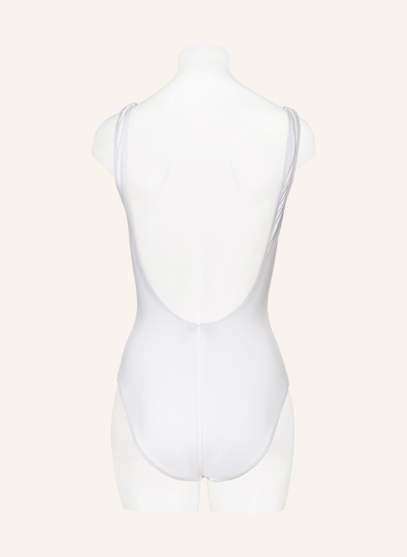 POLO RALPH LAUREN Swimsuit SIGNATURE SOLIDS, Color: WHITE (Image 3)