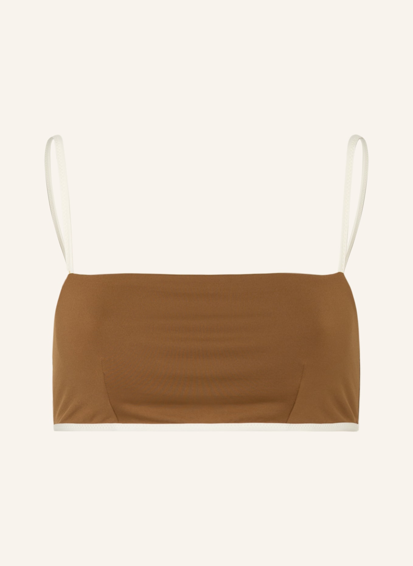 MYMARINI Reversible bralette bikini top EASYTOP, Color: KHAKI (Image 2)
