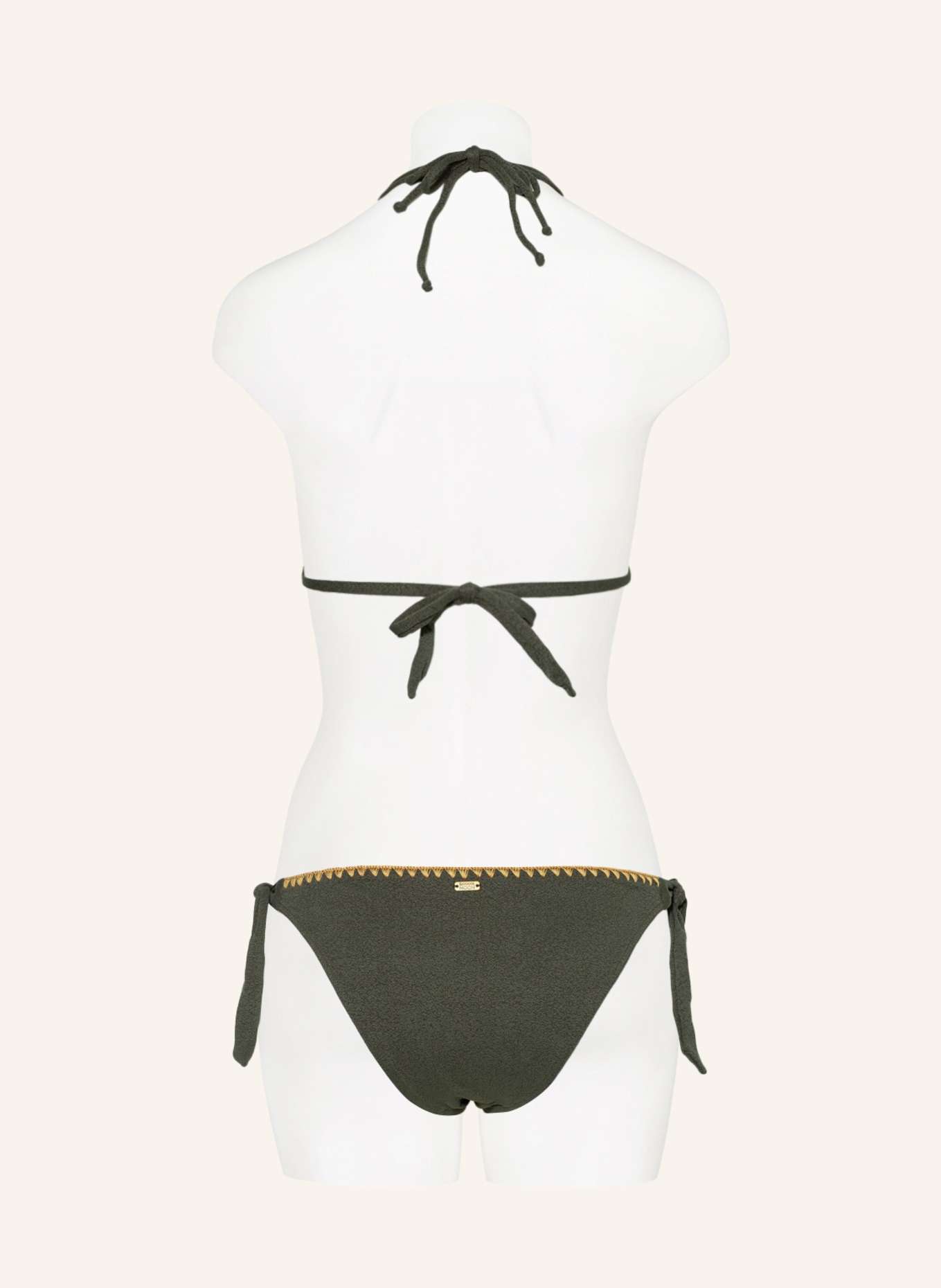 BANANA MOON Triangel-Bikini-Hose SANTAFE, Farbe: KHAKI (Bild 3)