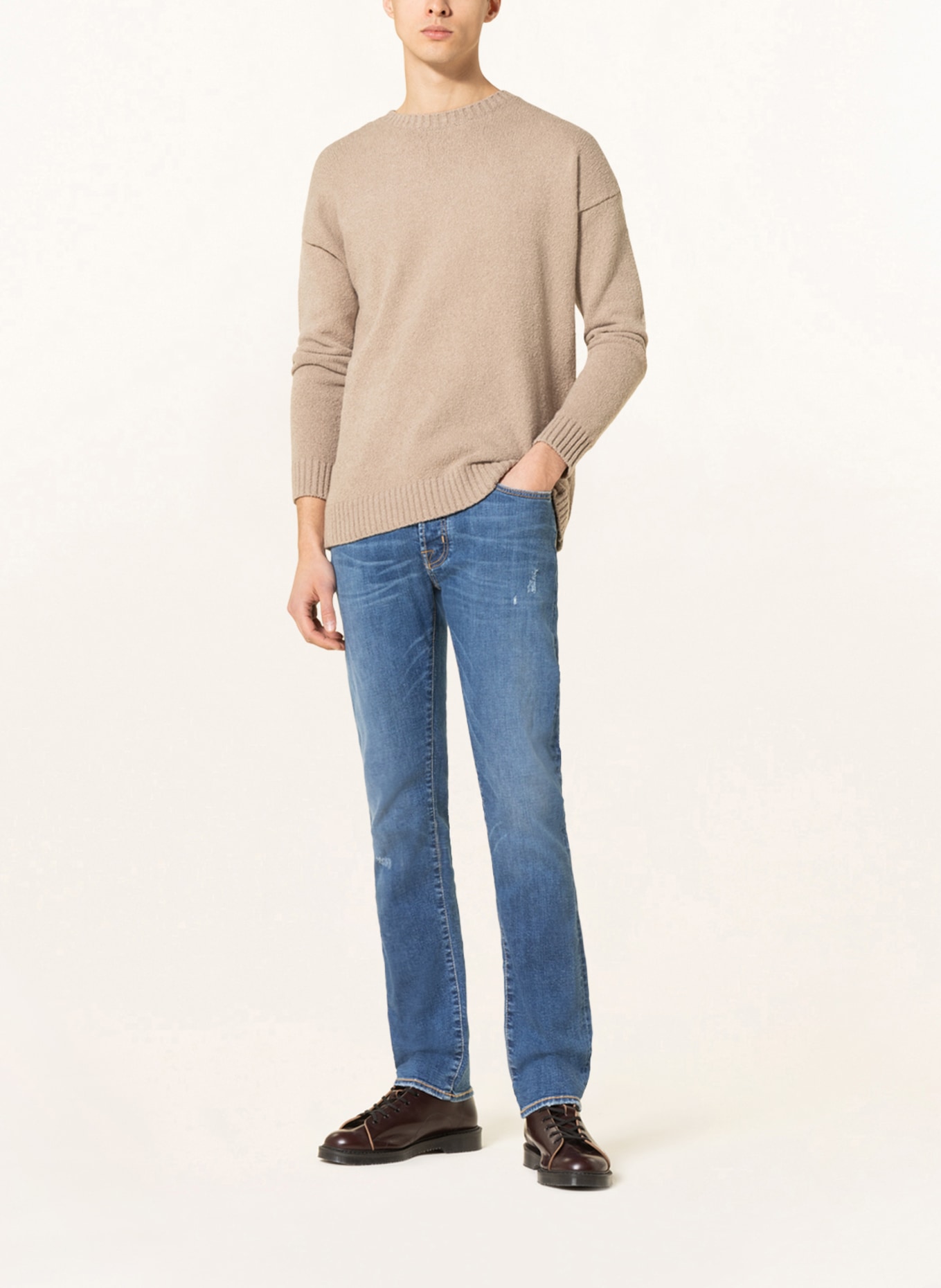 JACOB COHEN Jeans BARD LIMITED Regular Fit, Farbe: 418D Light Blue USed (Bild 2)