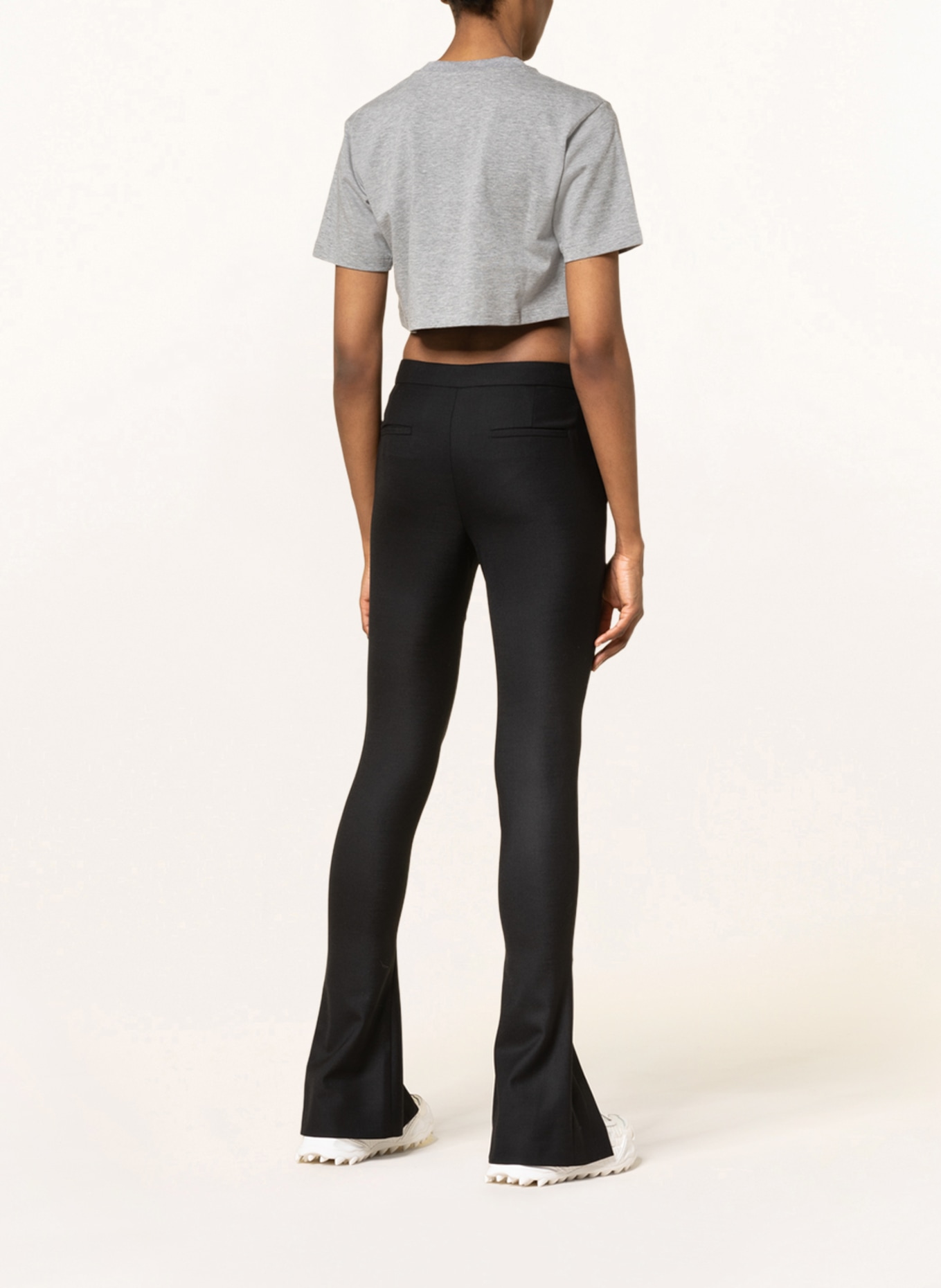 Off-White Trousers, Color: BLACK (Image 3)