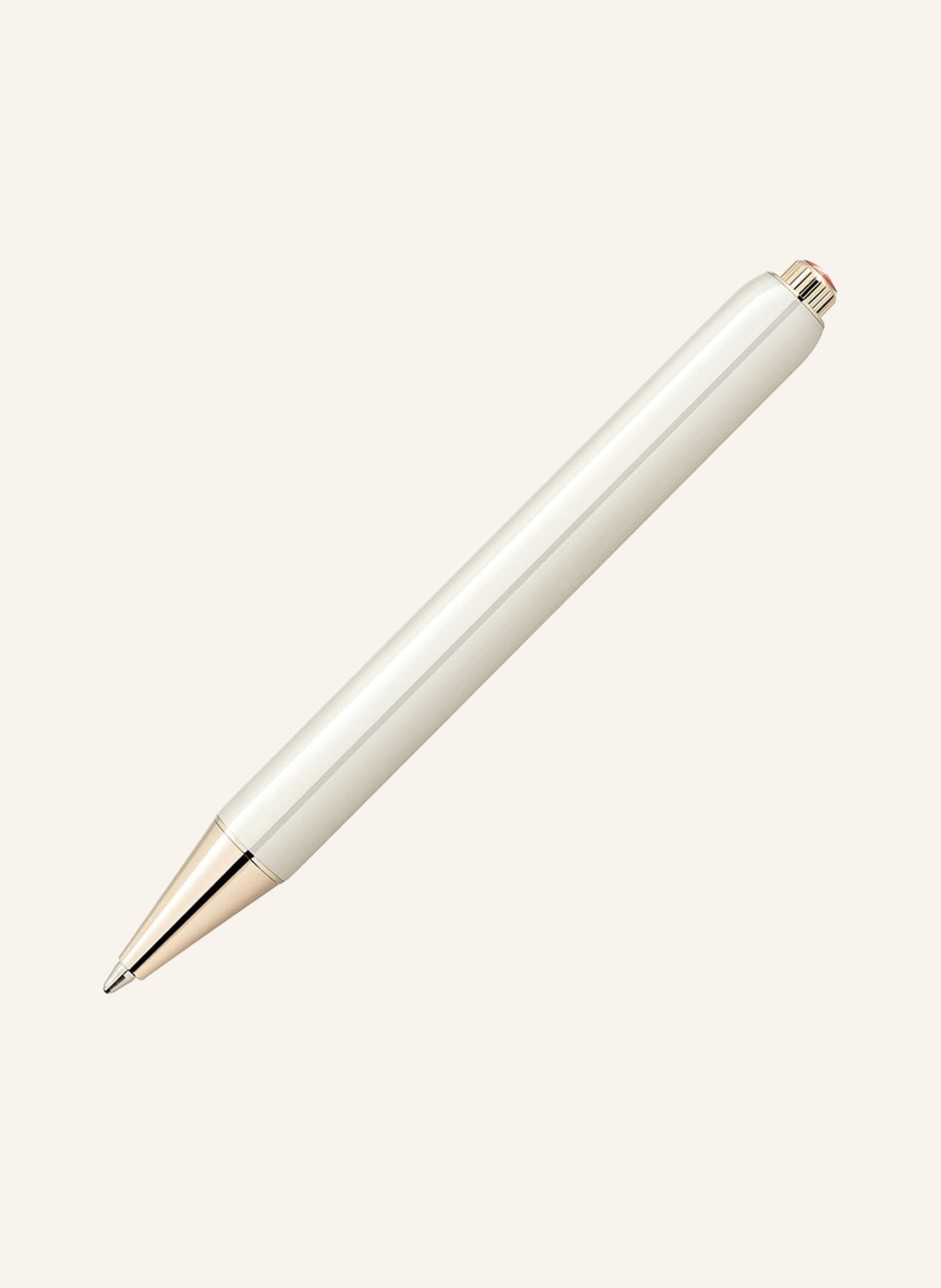 MONTBLANC Kugelschreiber HERITAGE ROUGE ET NOIR BABY, Farbe: ECRU (Bild 1)