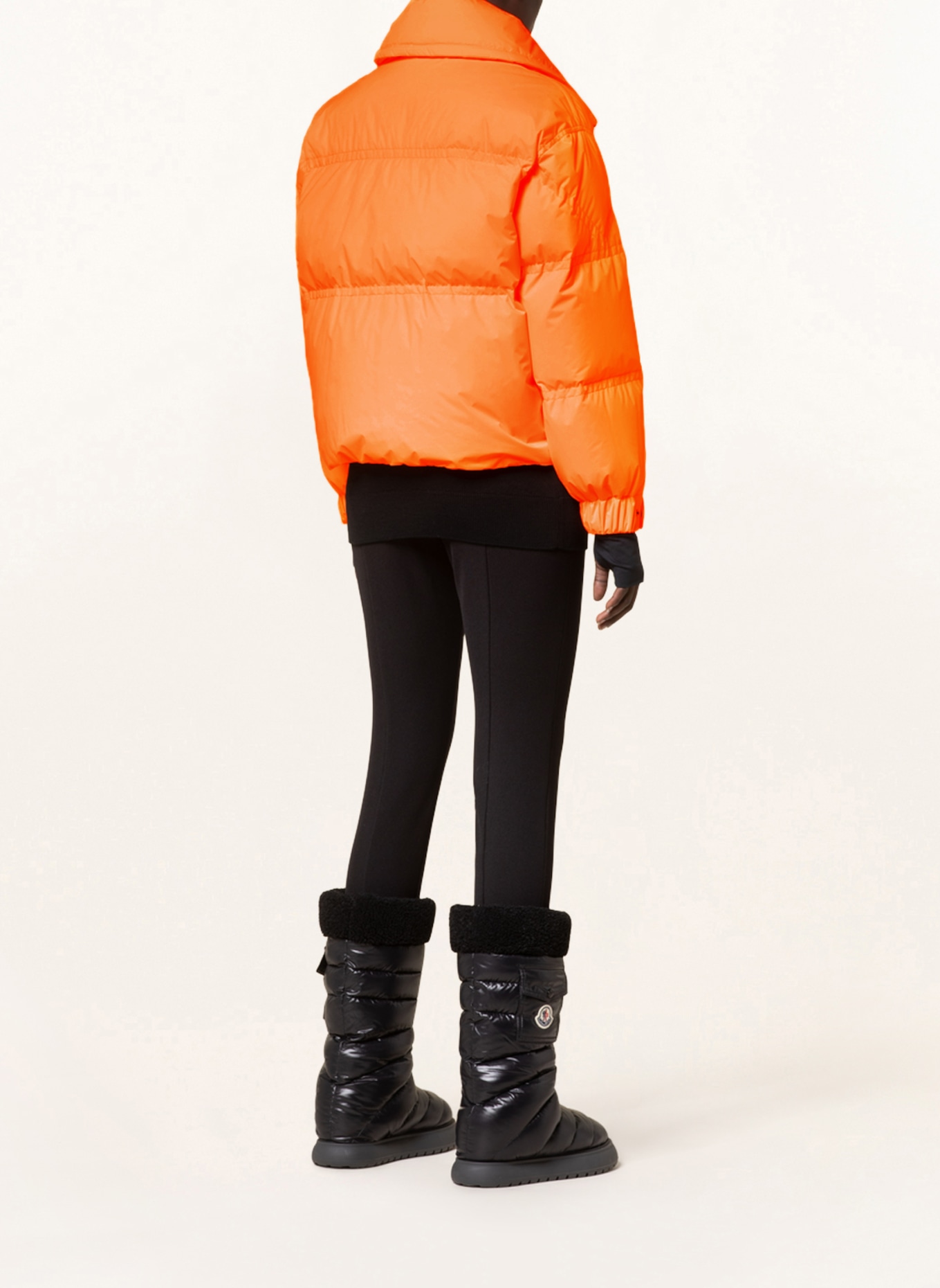 MONCLER GRENOBLE Down ski jacket CLUSE, Color: ORANGE (Image 3)