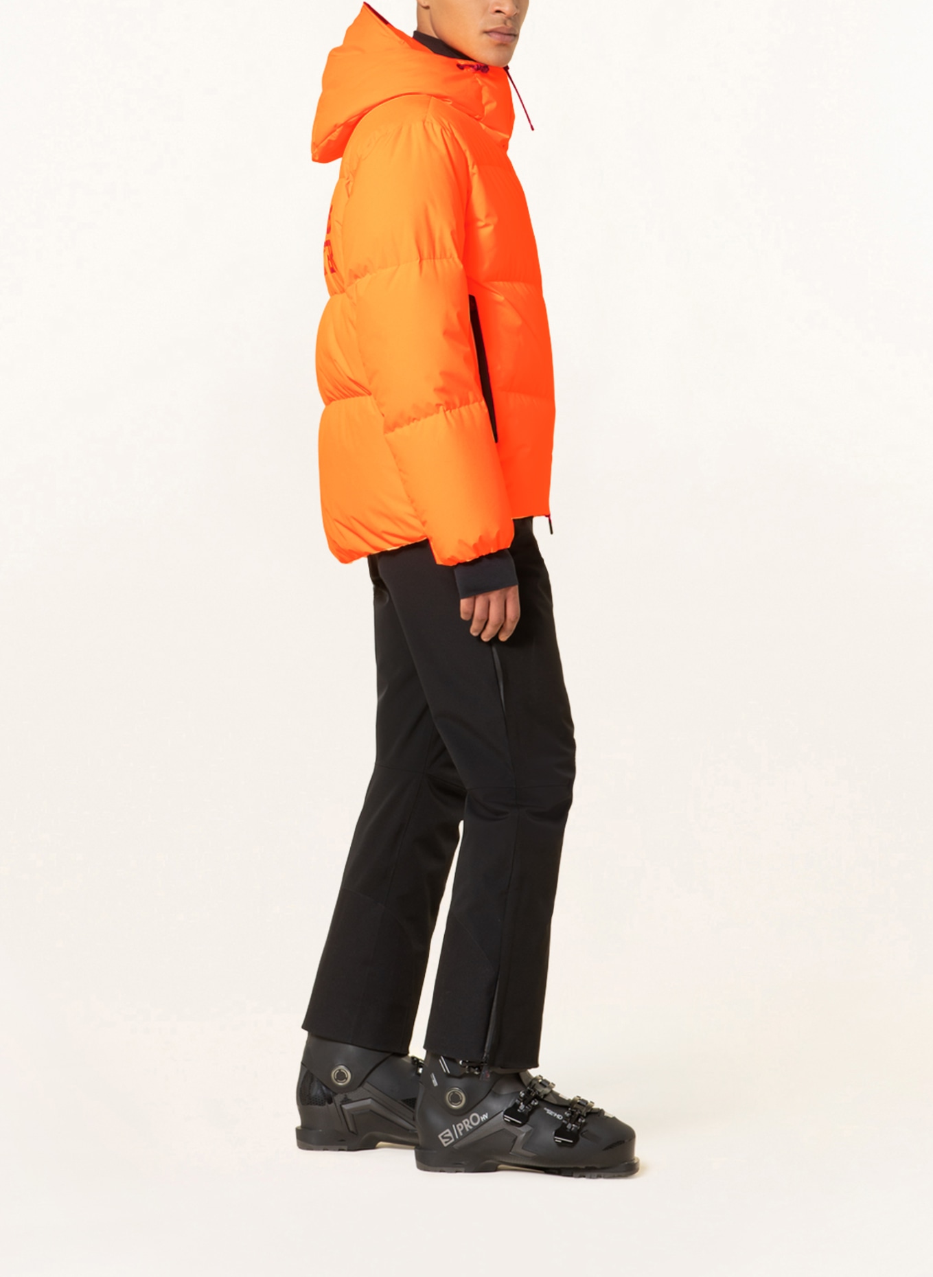 MONCLER GRENOBLE Down ski jacket MAZOD, Color: NEON ORANGE (Image 4)