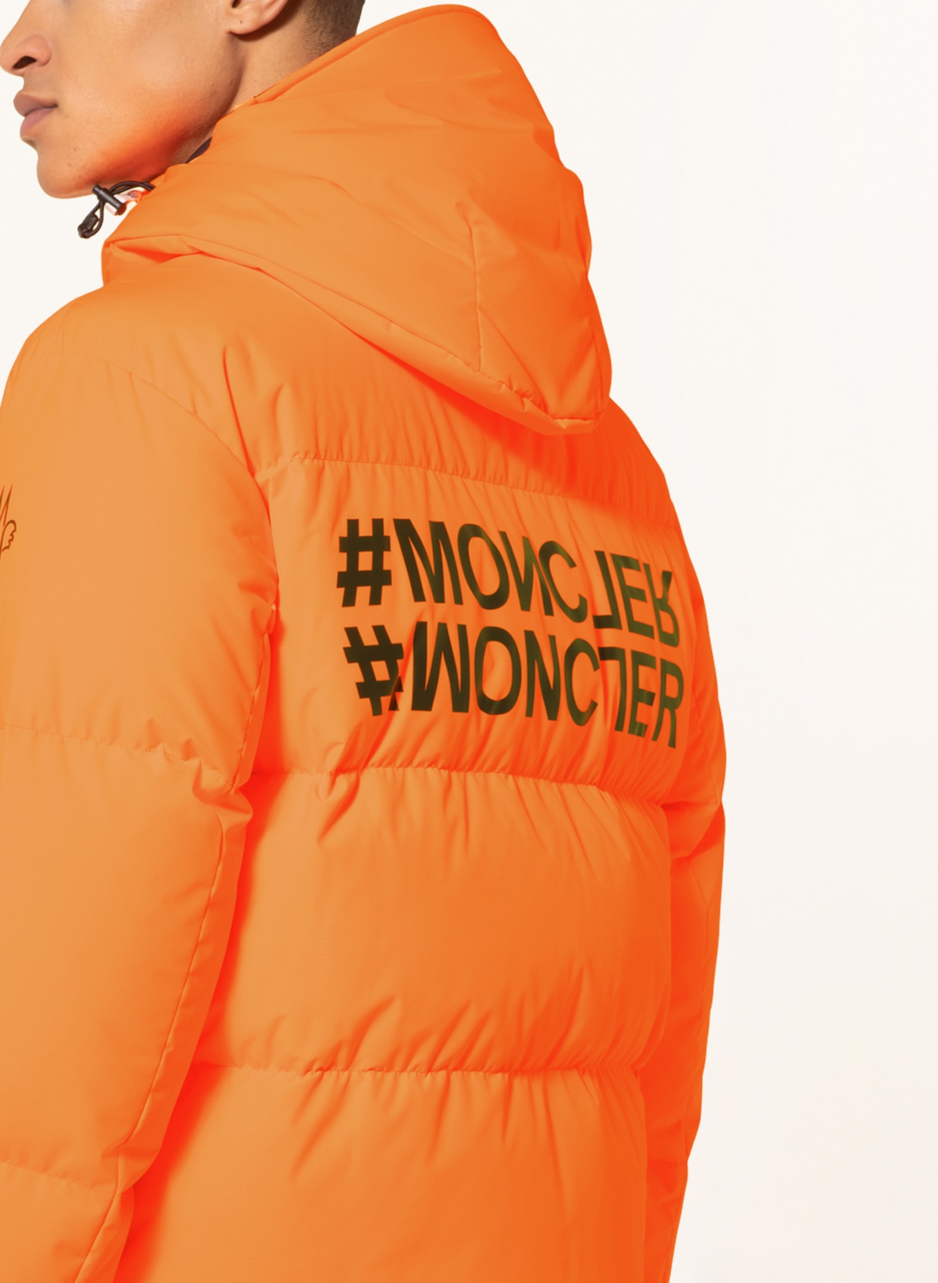 MONCLER GRENOBLE Down ski jacket MAZOD, Color: NEON ORANGE (Image 5)