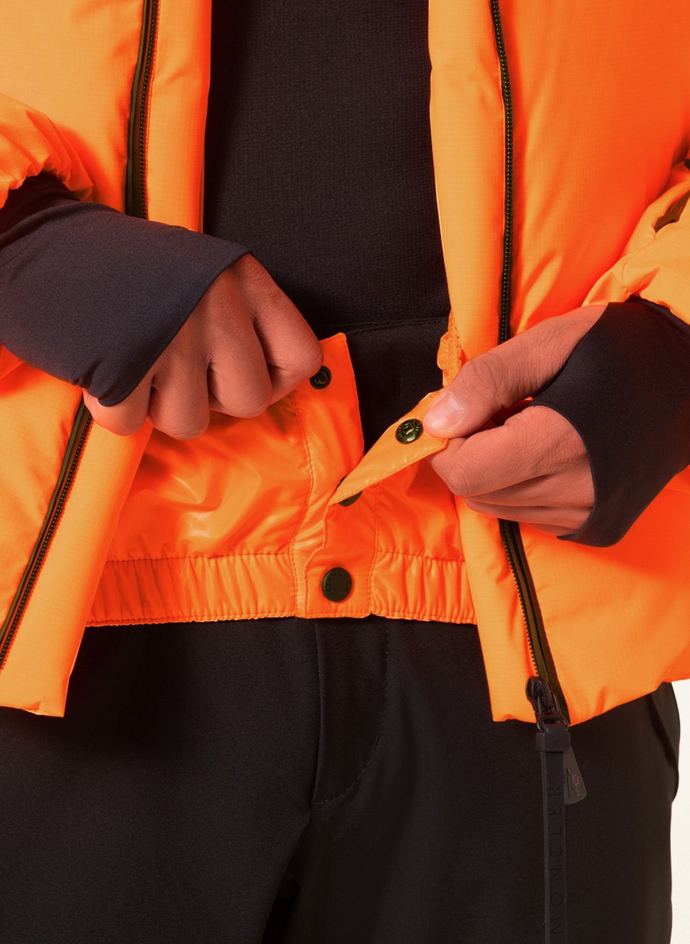 MONCLER GRENOBLE Down ski jacket MAZOD, Color: NEON ORANGE (Image 6)