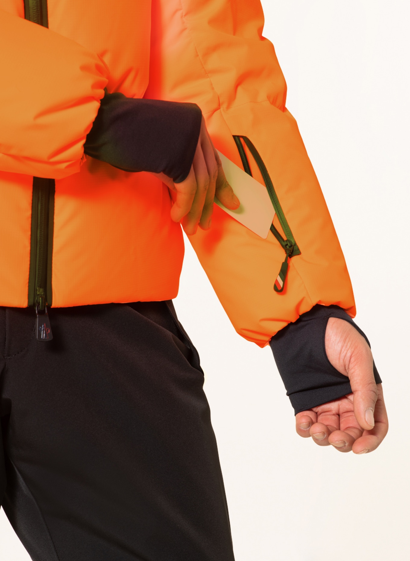 MONCLER GRENOBLE Down ski jacket MAZOD, Color: NEON ORANGE (Image 7)