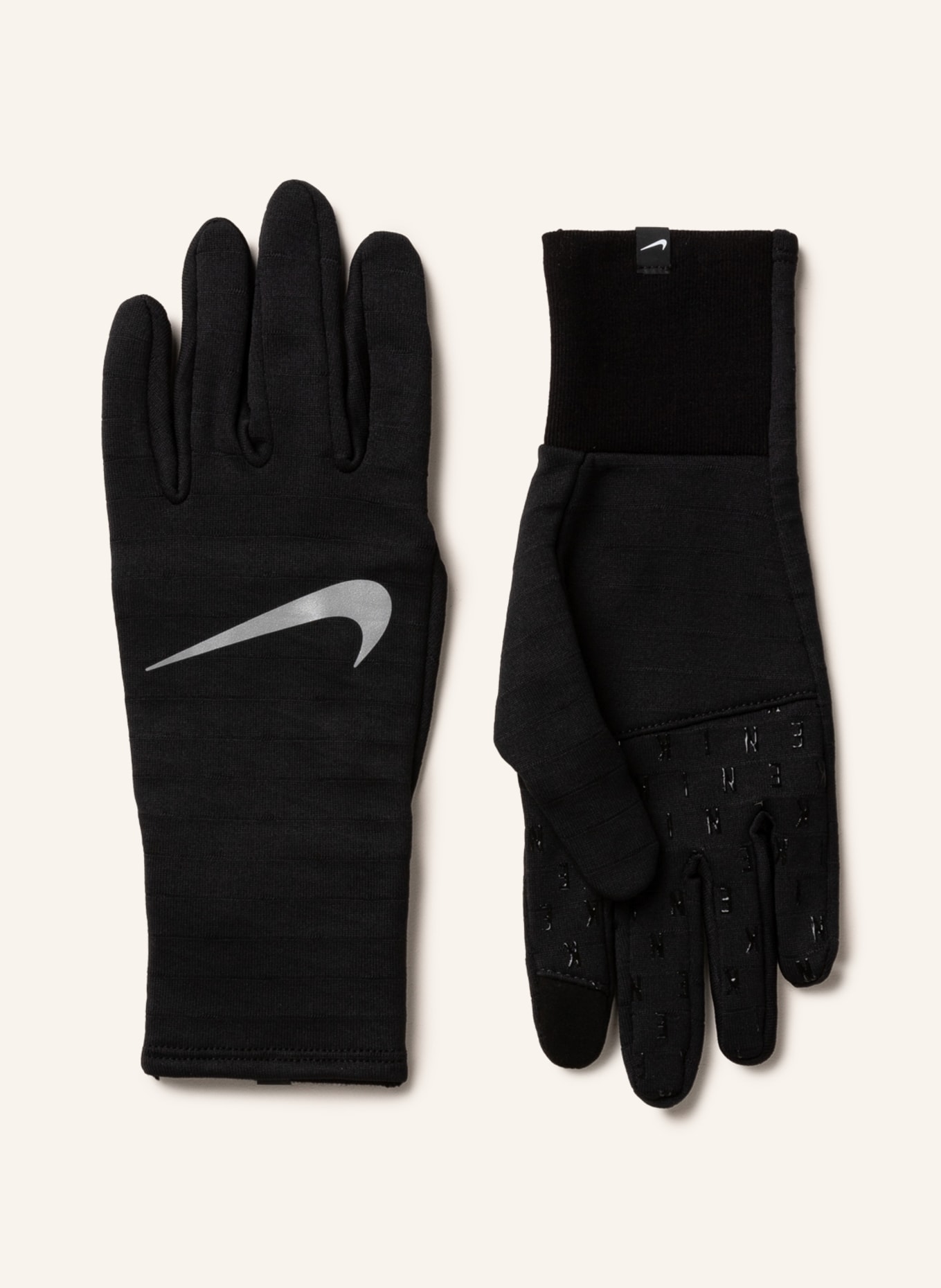 Nike Multisportovní rukavice THERMA-FIT SPHERE 4.0 s funkcí touchscreen, Barva: ČERNÁ (Obrázek 1)