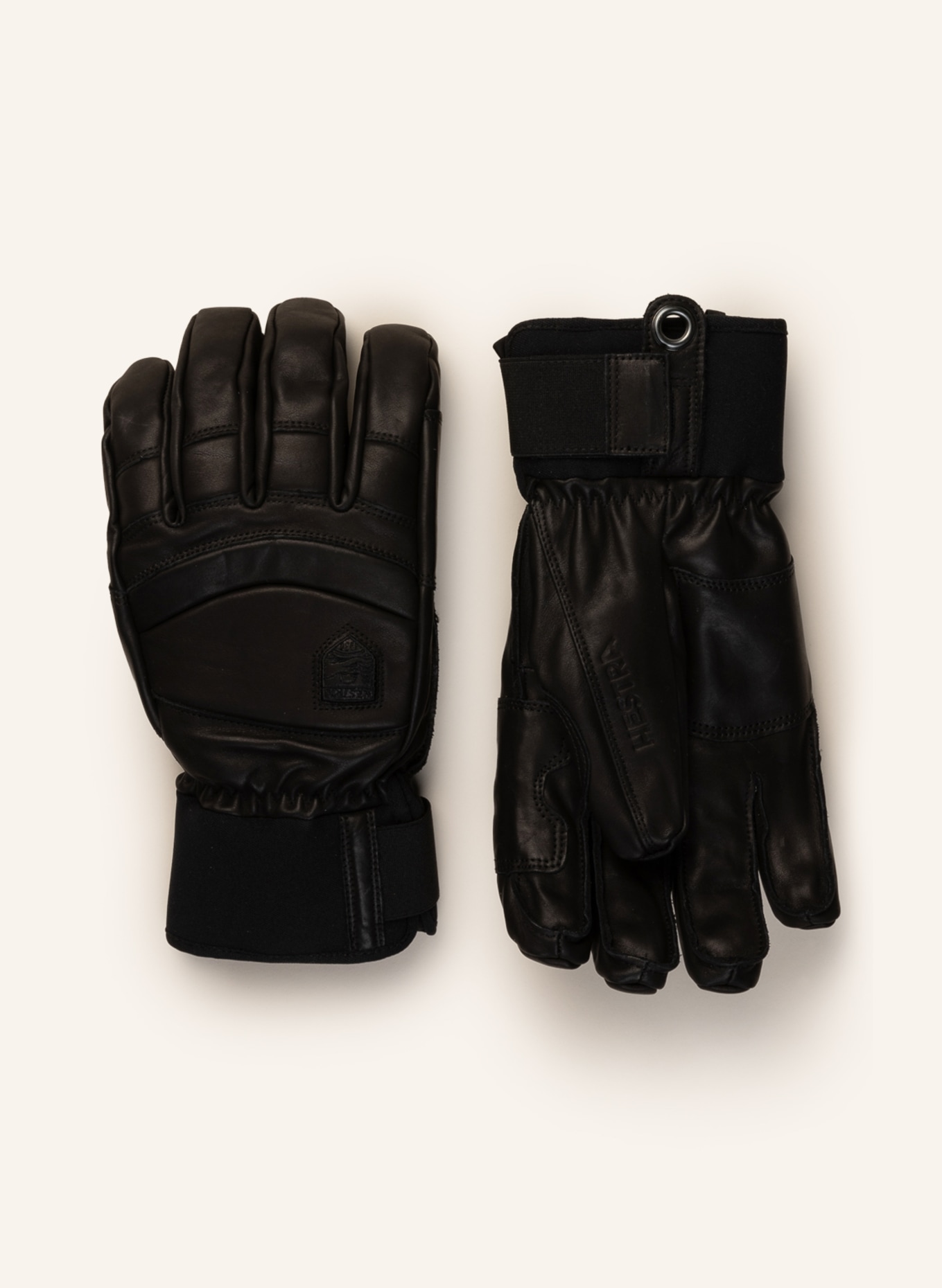 HESTRA Ski gloves FALL LINE, Color: BLACK (Image 1)