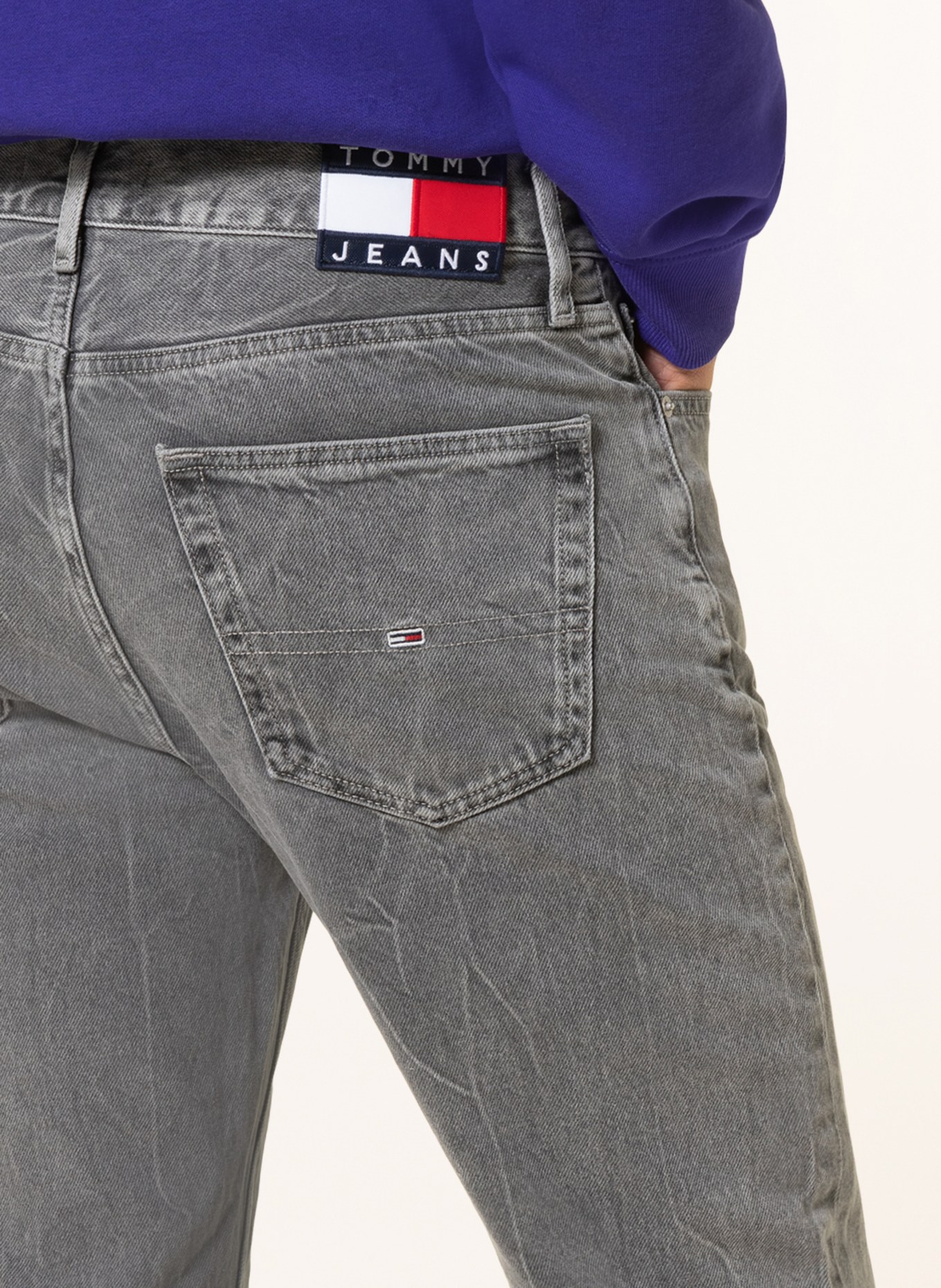 TOMMY JEANS Jeans tapered fit , Color: 1BZ Denim Black (Image 5)