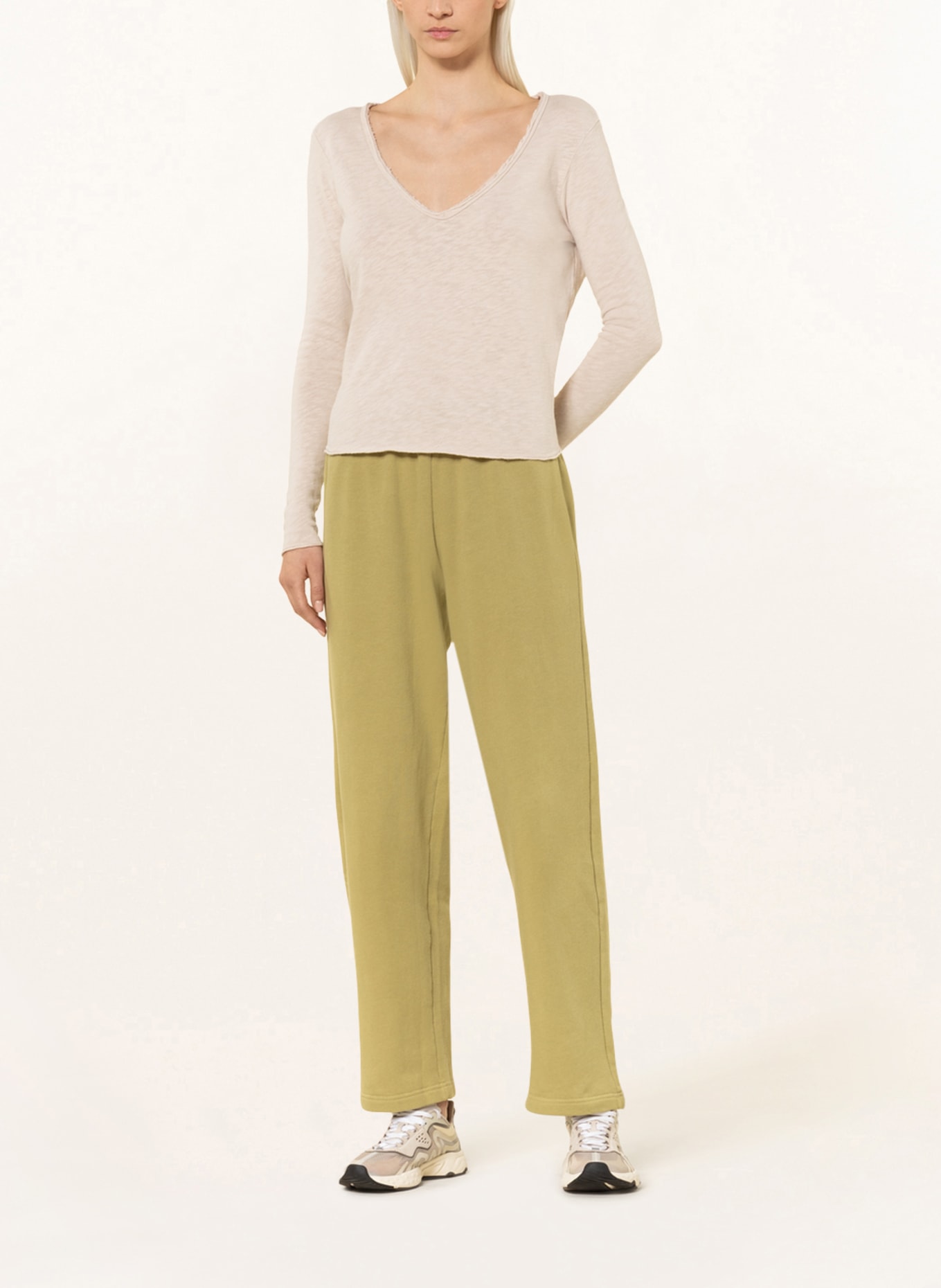 American Vintage Spodnie dresowe, Kolor: JASNOZIELONY (Obrazek 2)