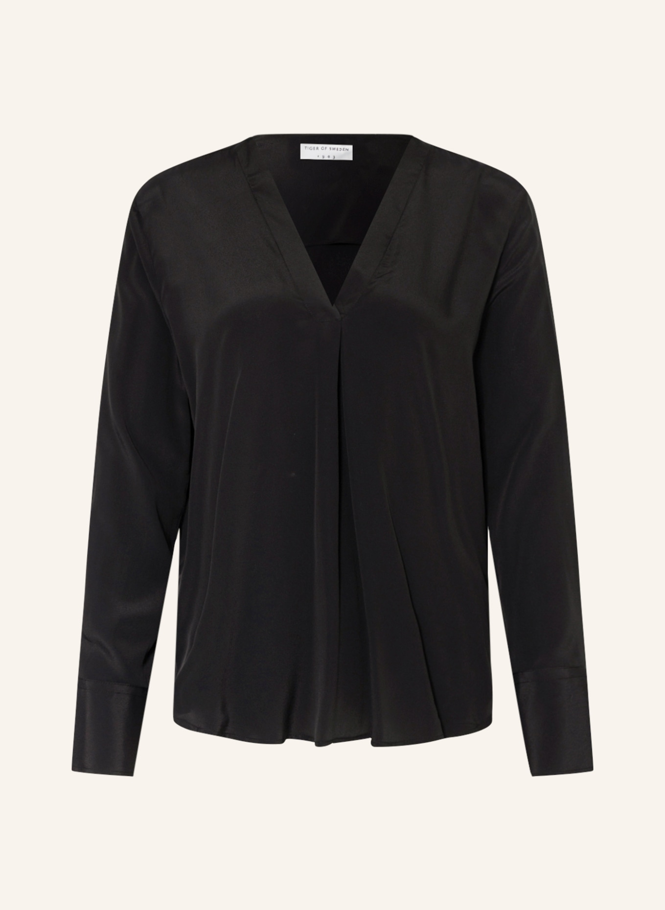 TIGER OF SWEDEN Blusenshirt KASIA 2: SCHWARZ