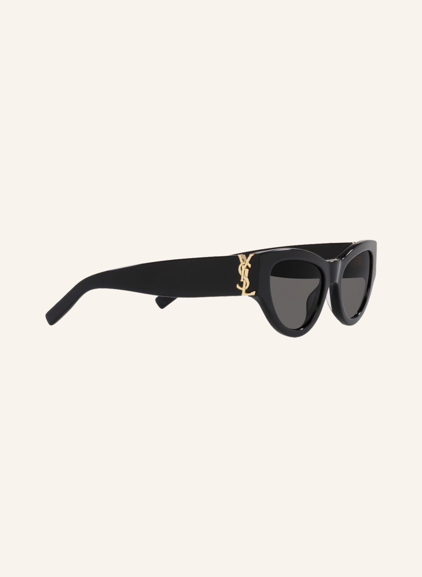 SAINT LAURENT Sunglasses YS000321, Color: 1100L1 - BLACK/DARK GRAY (Image 3)