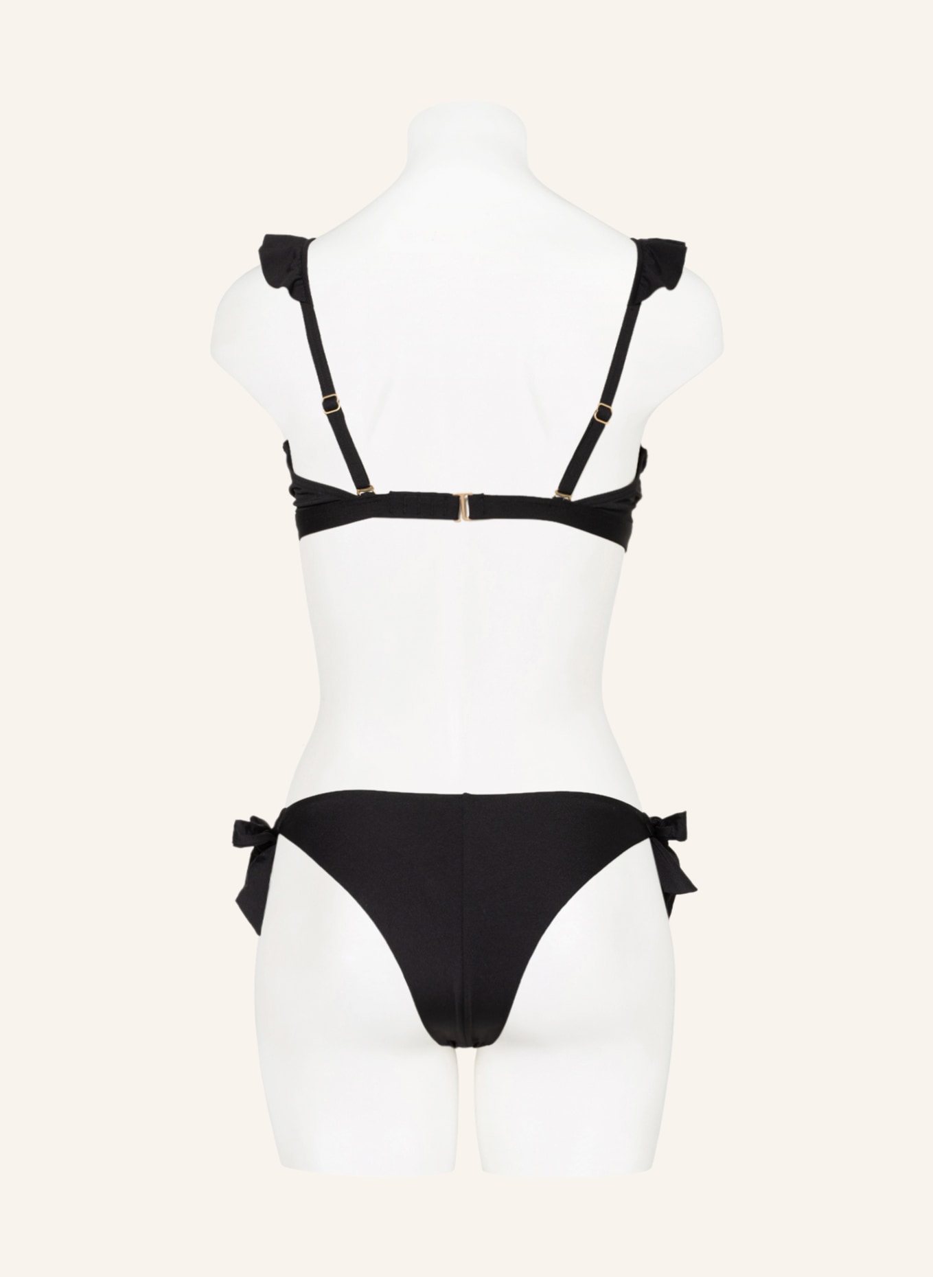 SAM FRIDAY Underwired bikini top CAPE, Color: BLACK (Image 3)