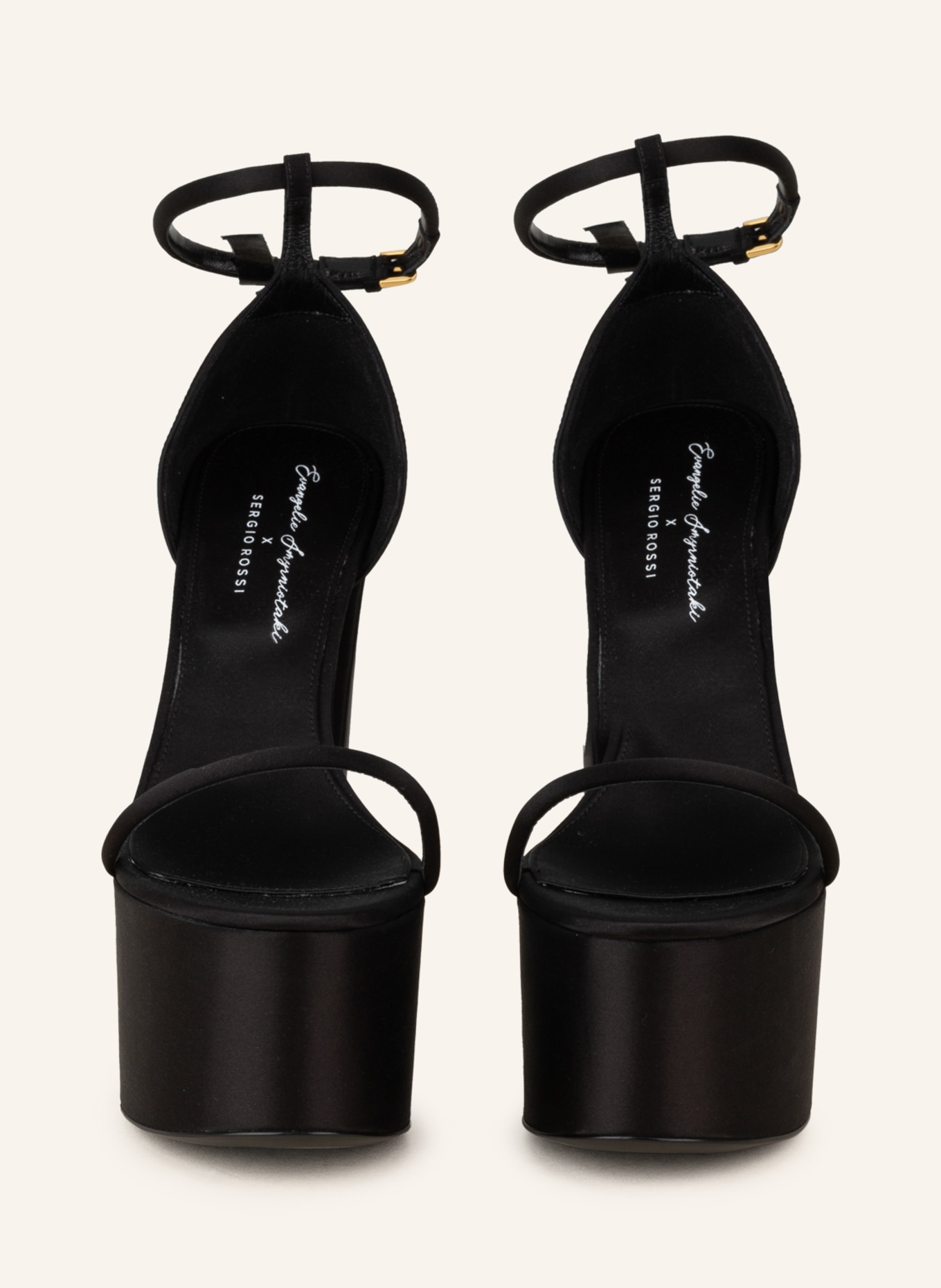 sergio rossi Platform sandals , Color: BLACK (Image 3)