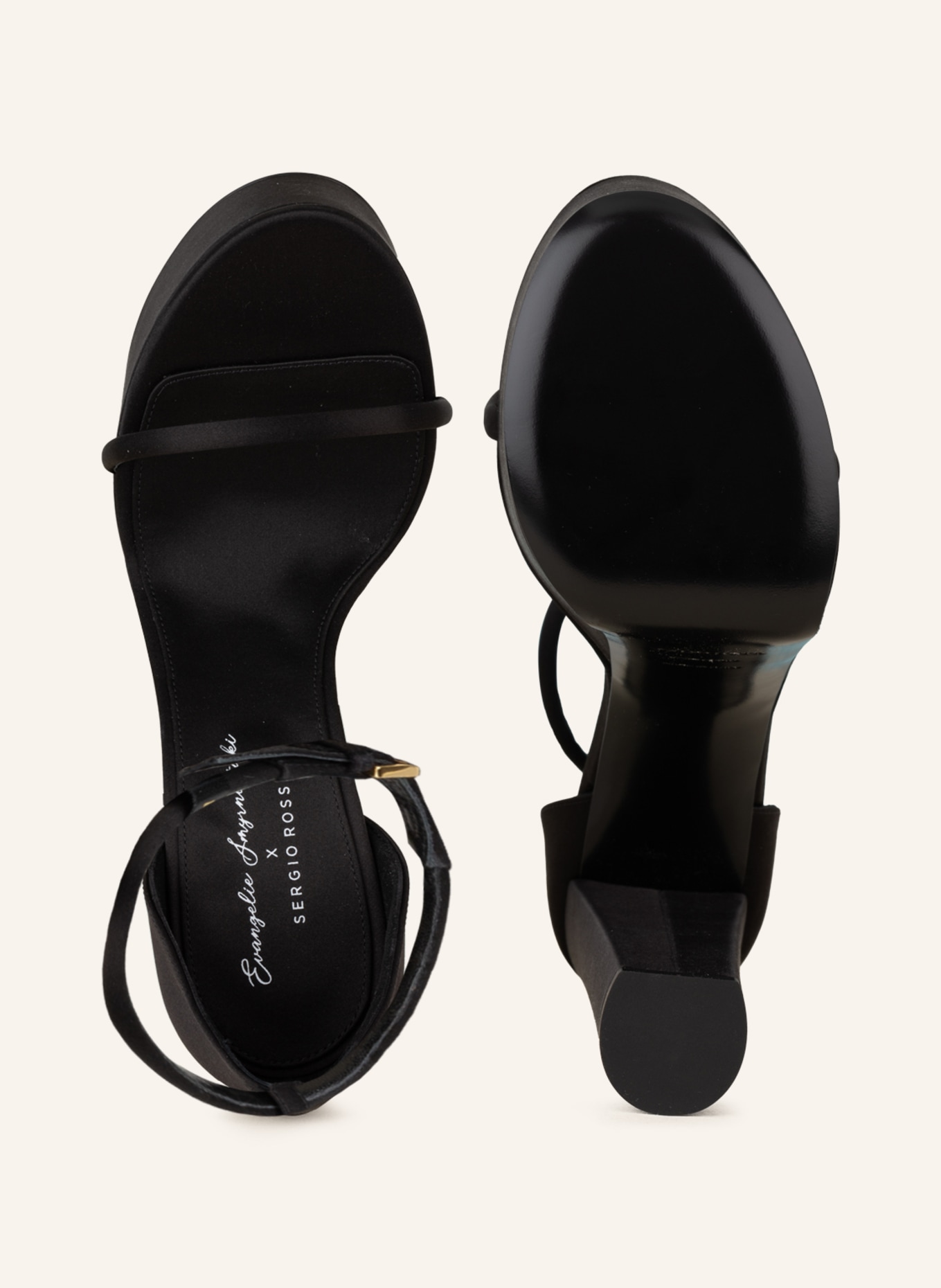 sergio rossi Platform sandals , Color: BLACK (Image 5)