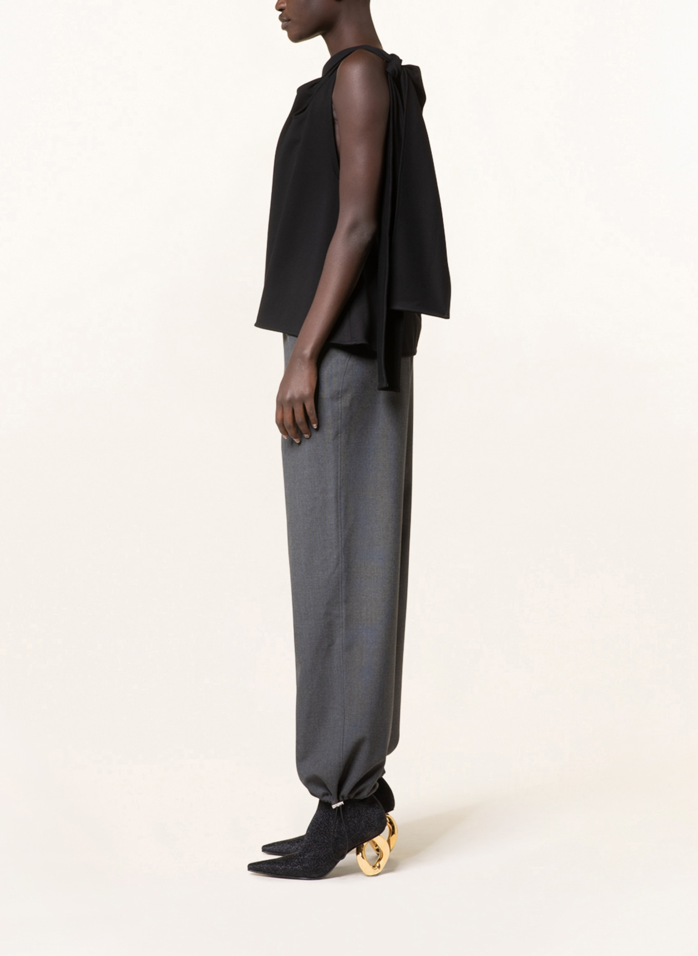 JW ANDERSON Track pants, Color: GRAY (Image 4)