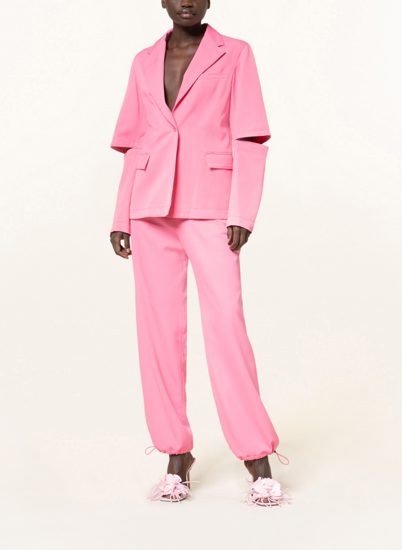 JW ANDERSON Blazer with cut-outs, Color: PINK (Image 2)